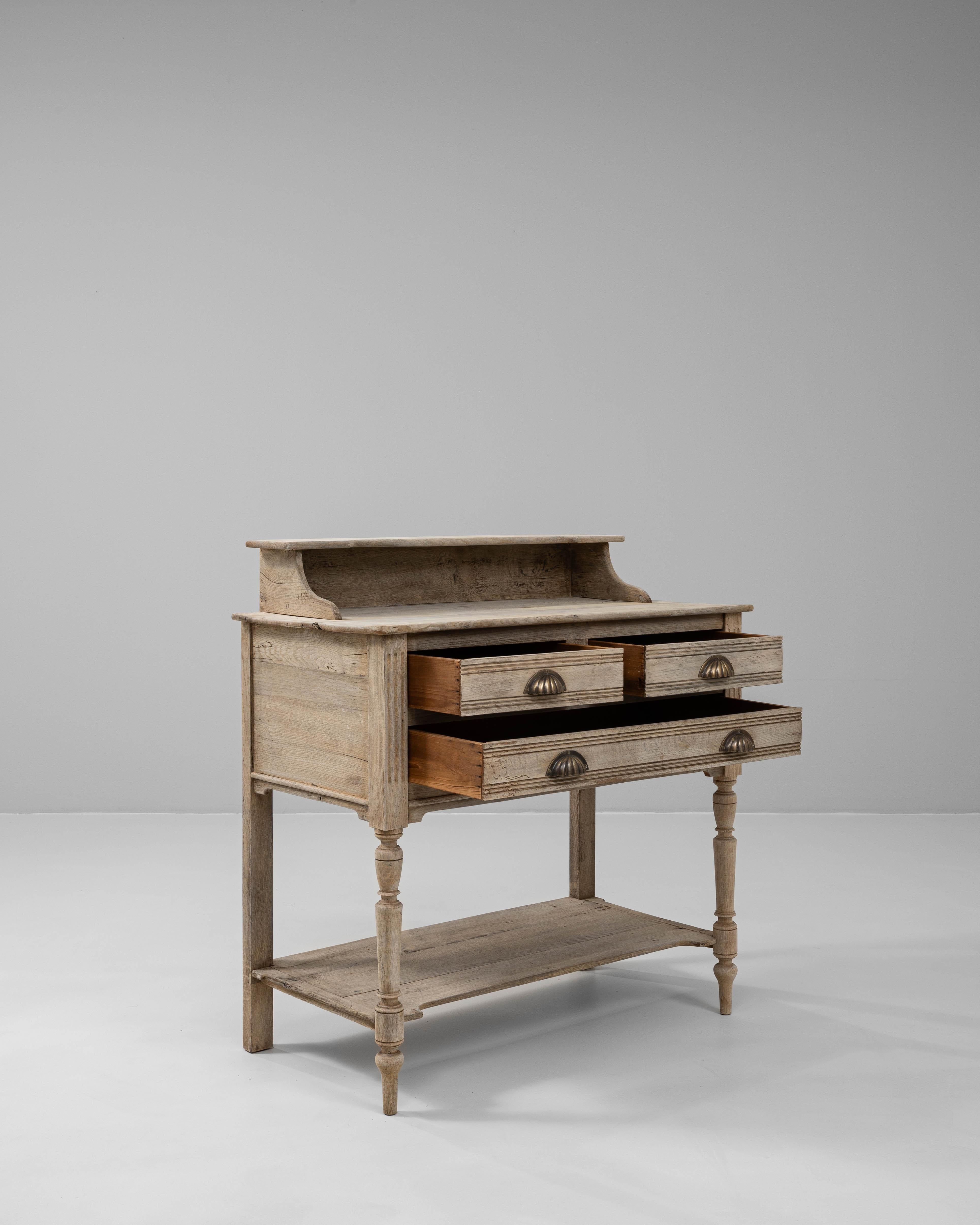1900s French Oak Desk For Sale 2