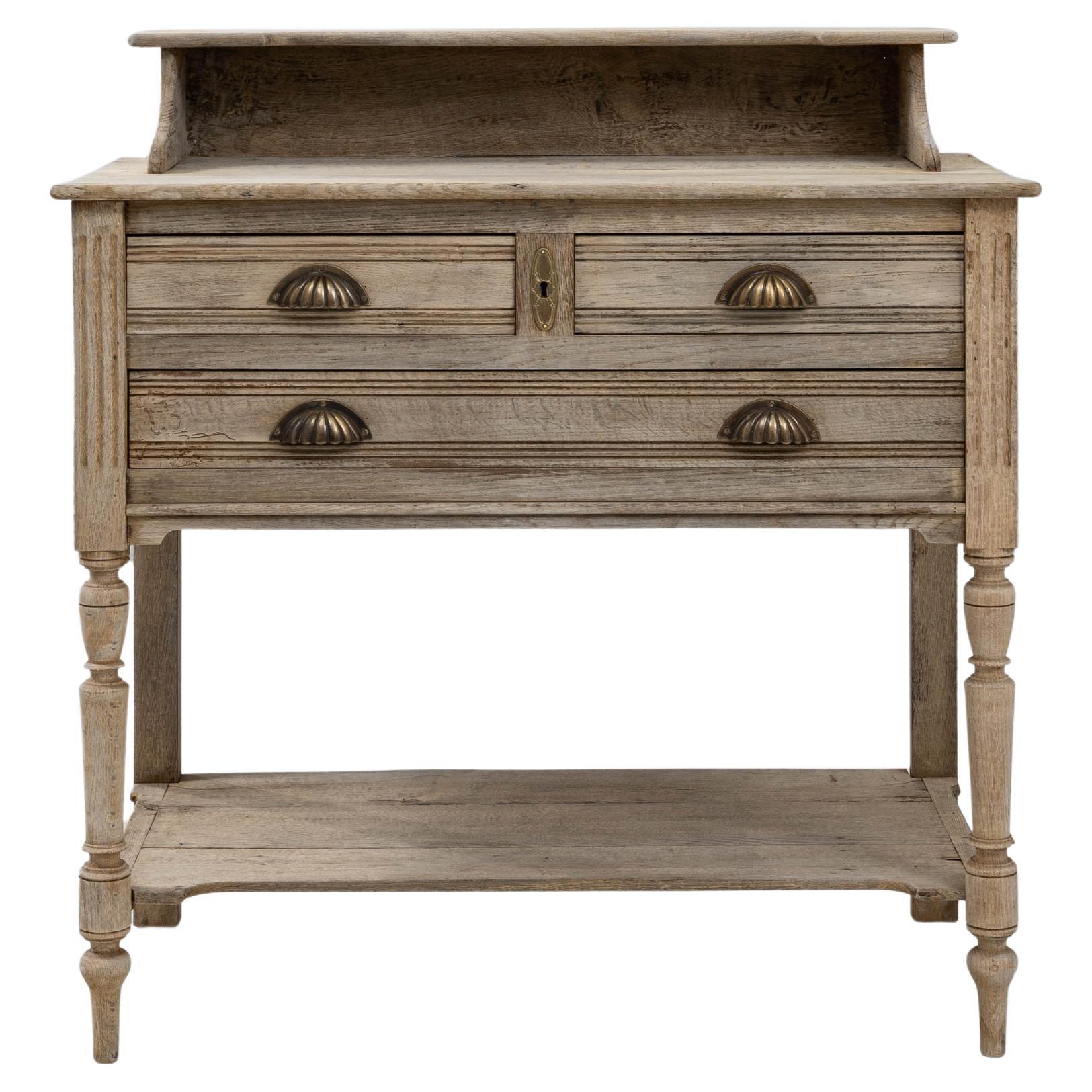 1900s French Oak Desk
