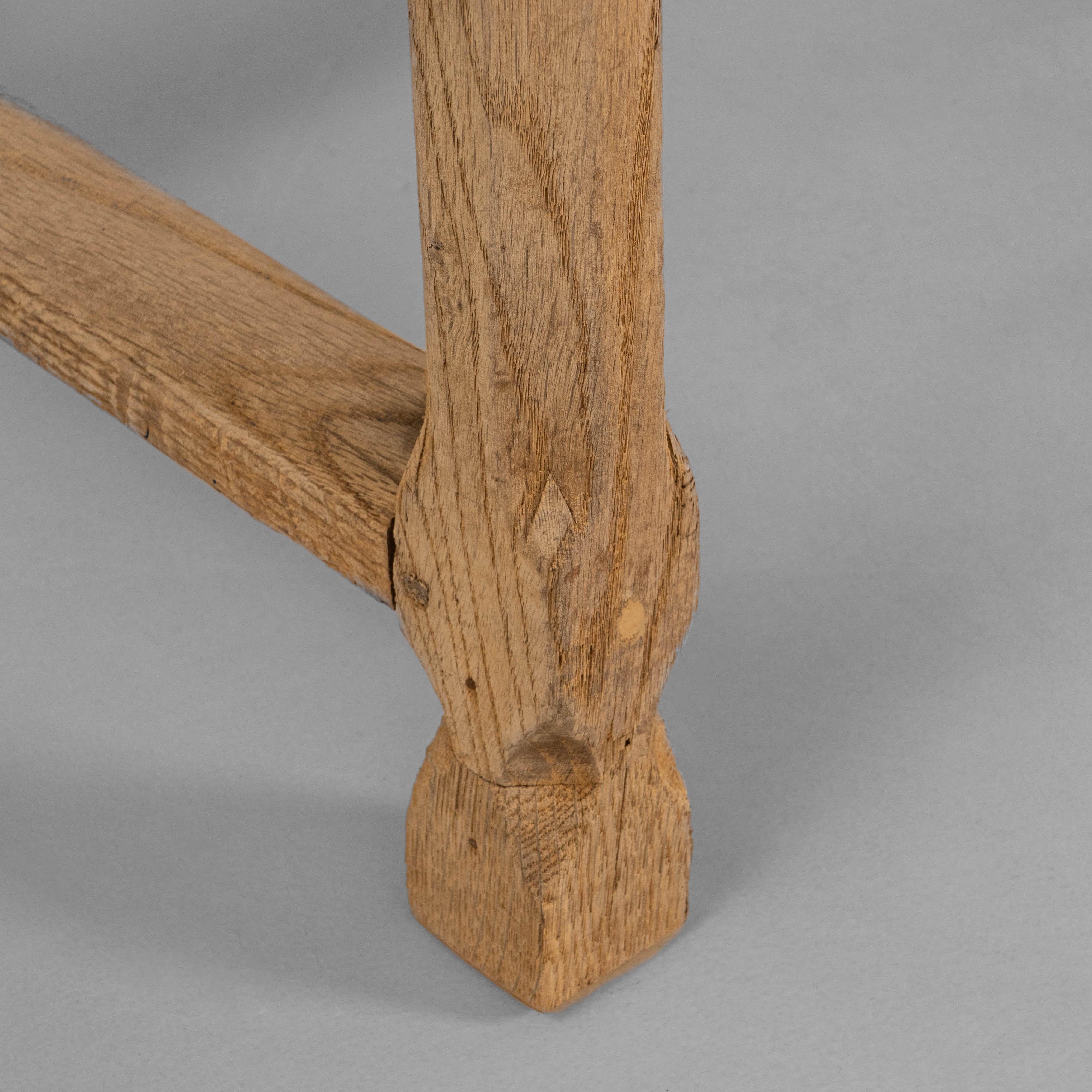 1900s French Oak Dining Table im Angebot 4