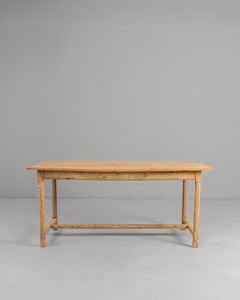 1900s French Oak Dining Table