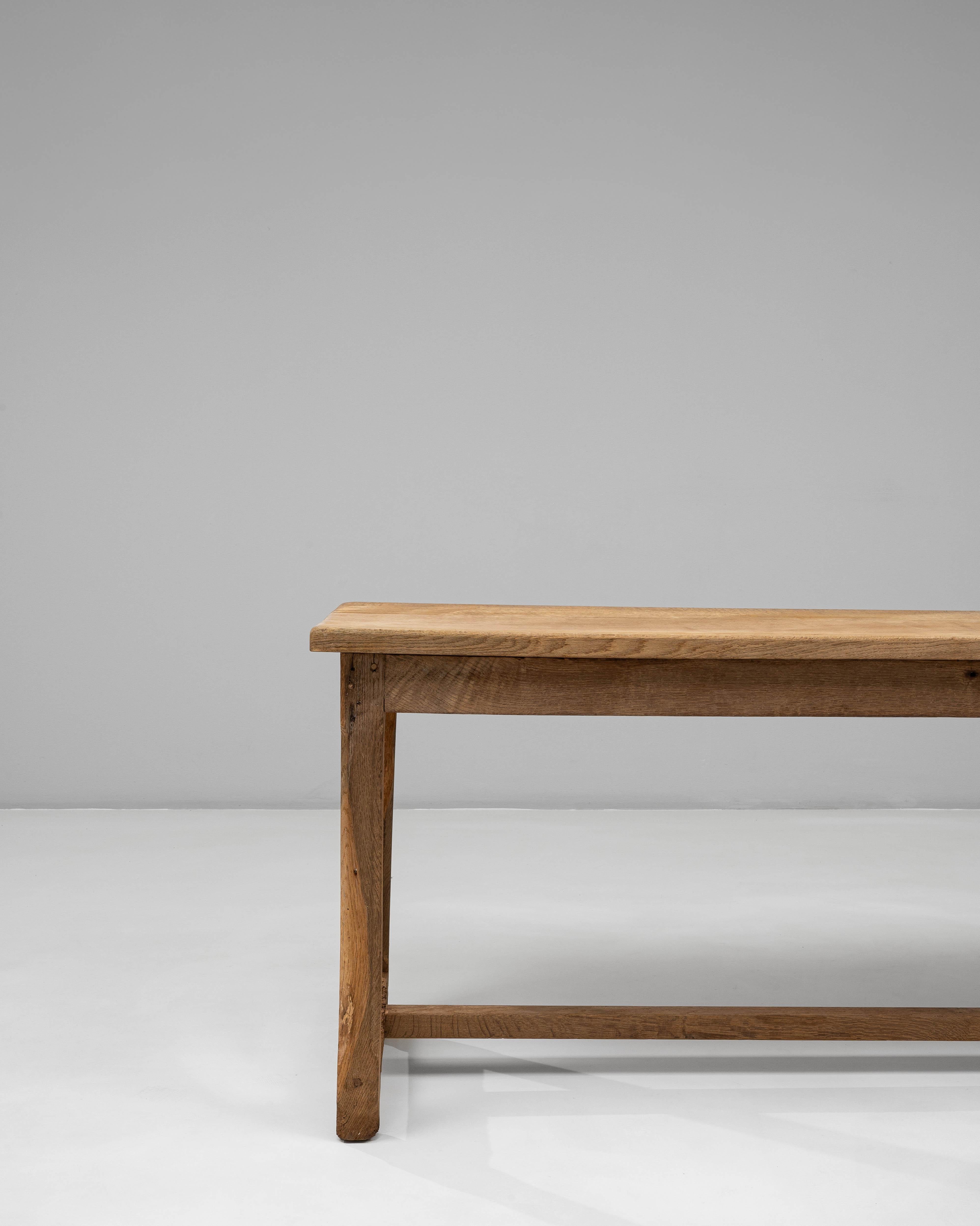 Chêne Table de salle à manger en Oak français des années 1900 en vente