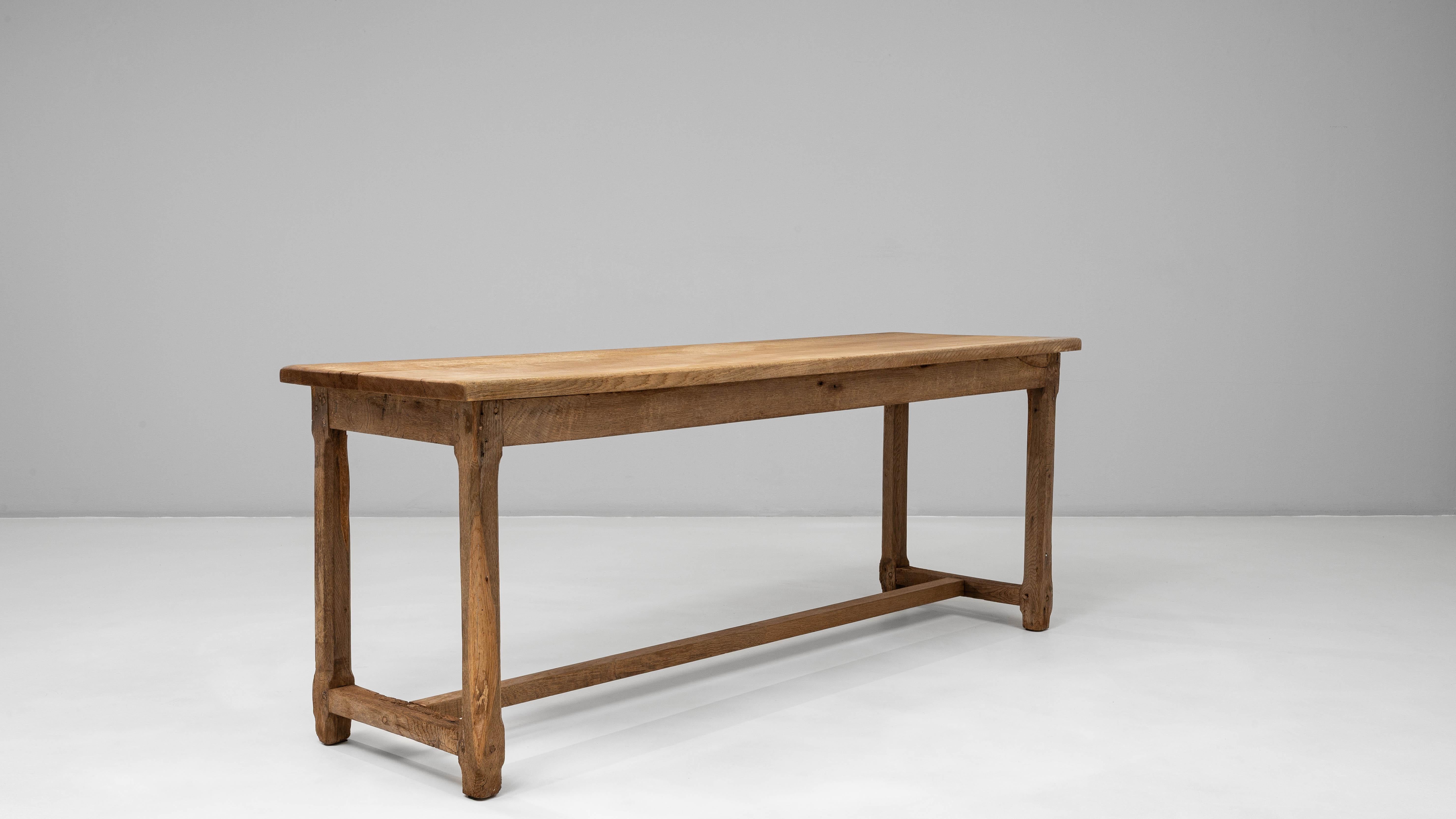Table de salle à manger en Oak français des années 1900 en vente 2