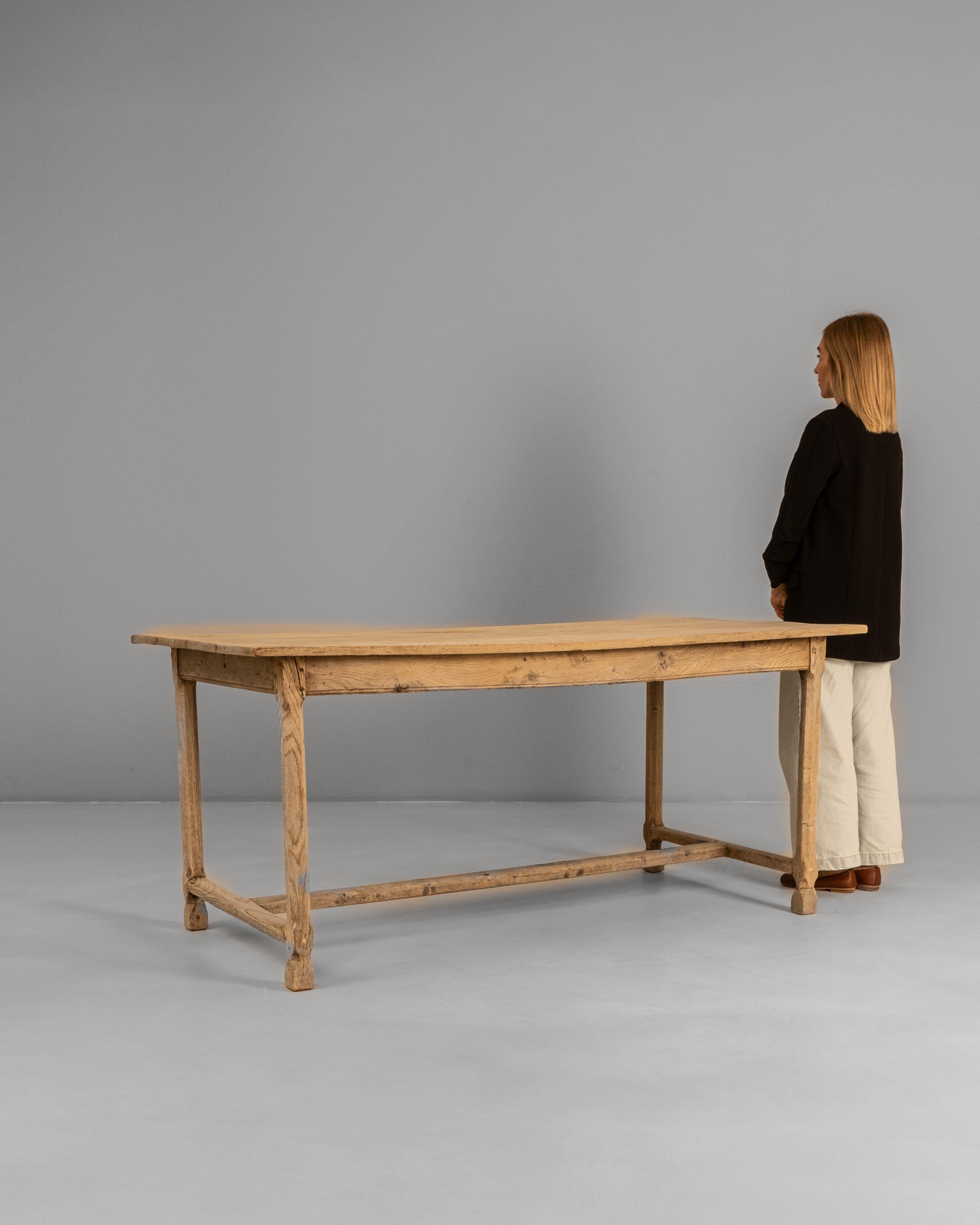 1900s French Oak Dining Table im Angebot 2