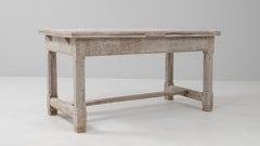 1900s French Oak Folding Table