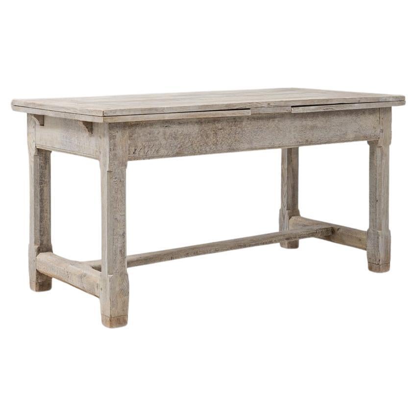1900s French Oak Folding Table