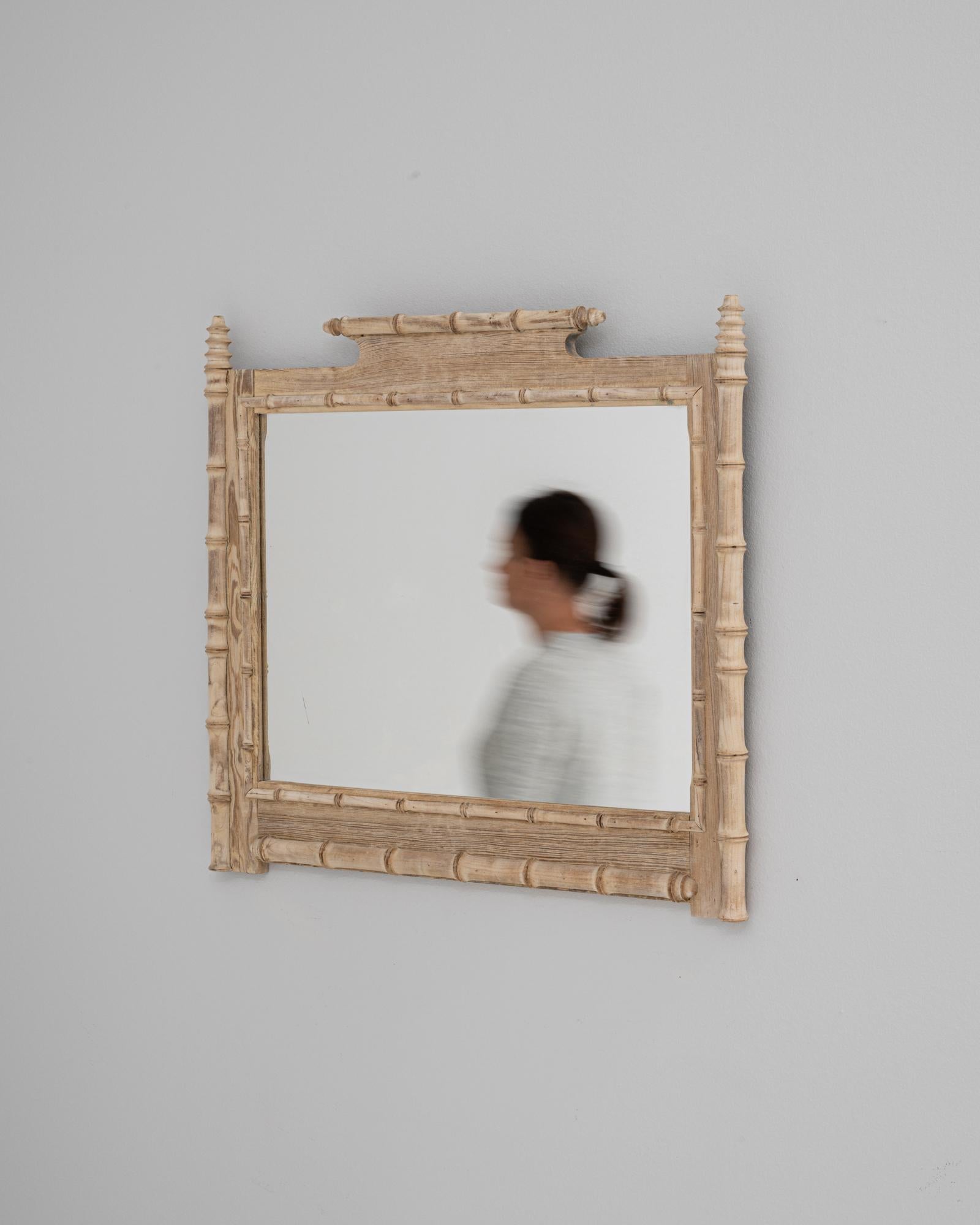 XX secolo Specchio in Oak francese del 1900 in vendita