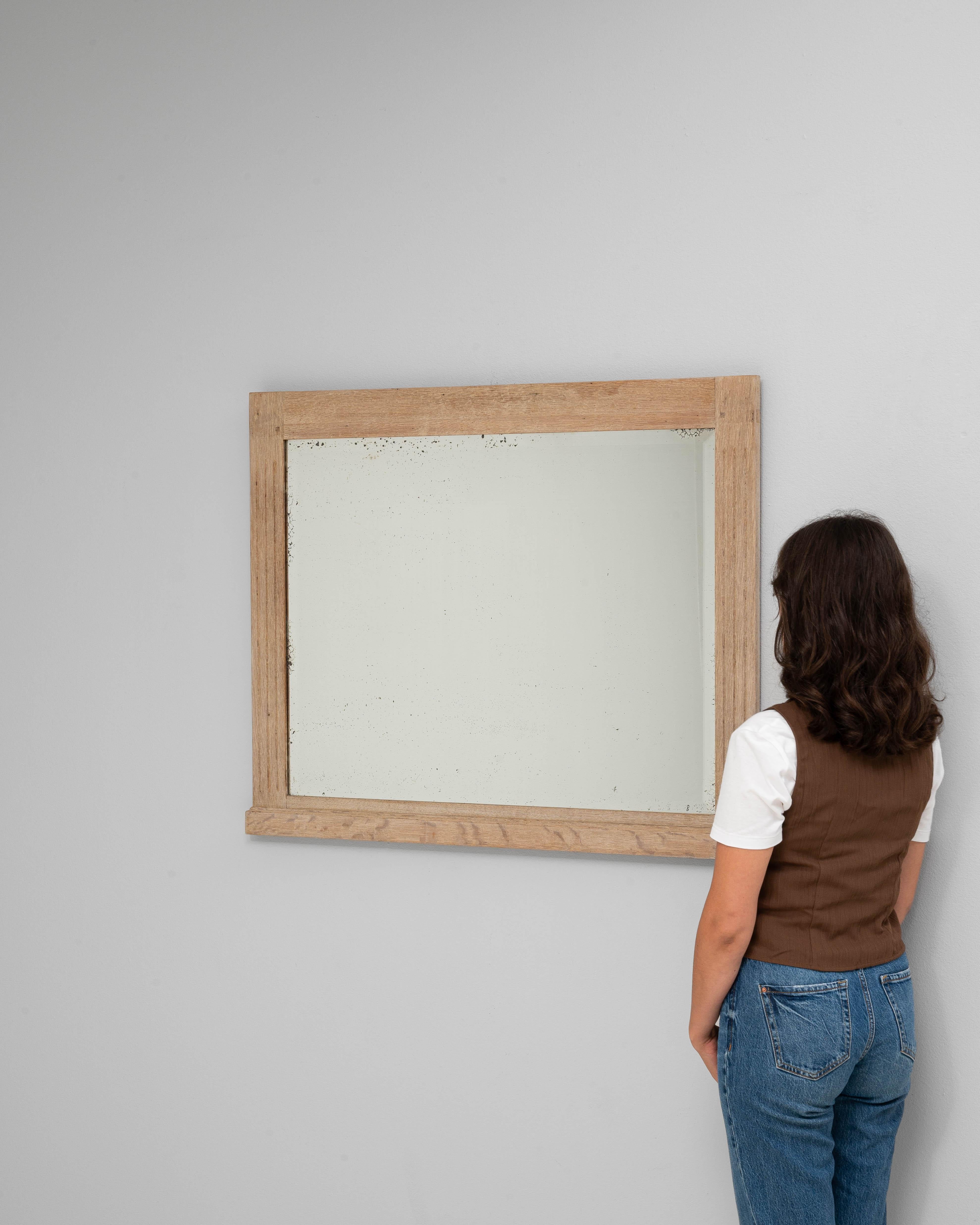 XX secolo Specchio in Oak francese del 1900 in vendita