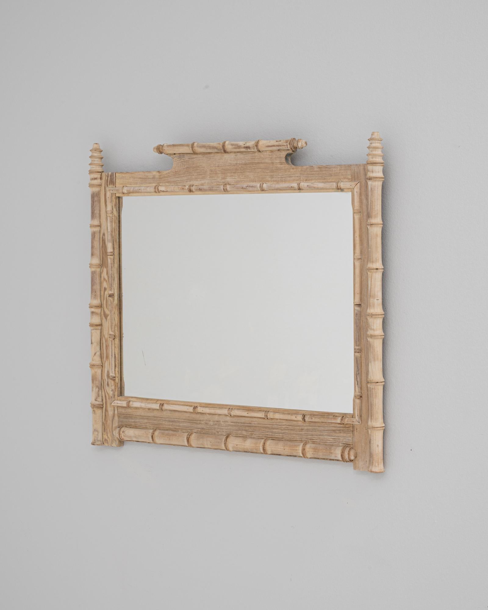 Quercia Specchio in Oak francese del 1900 in vendita