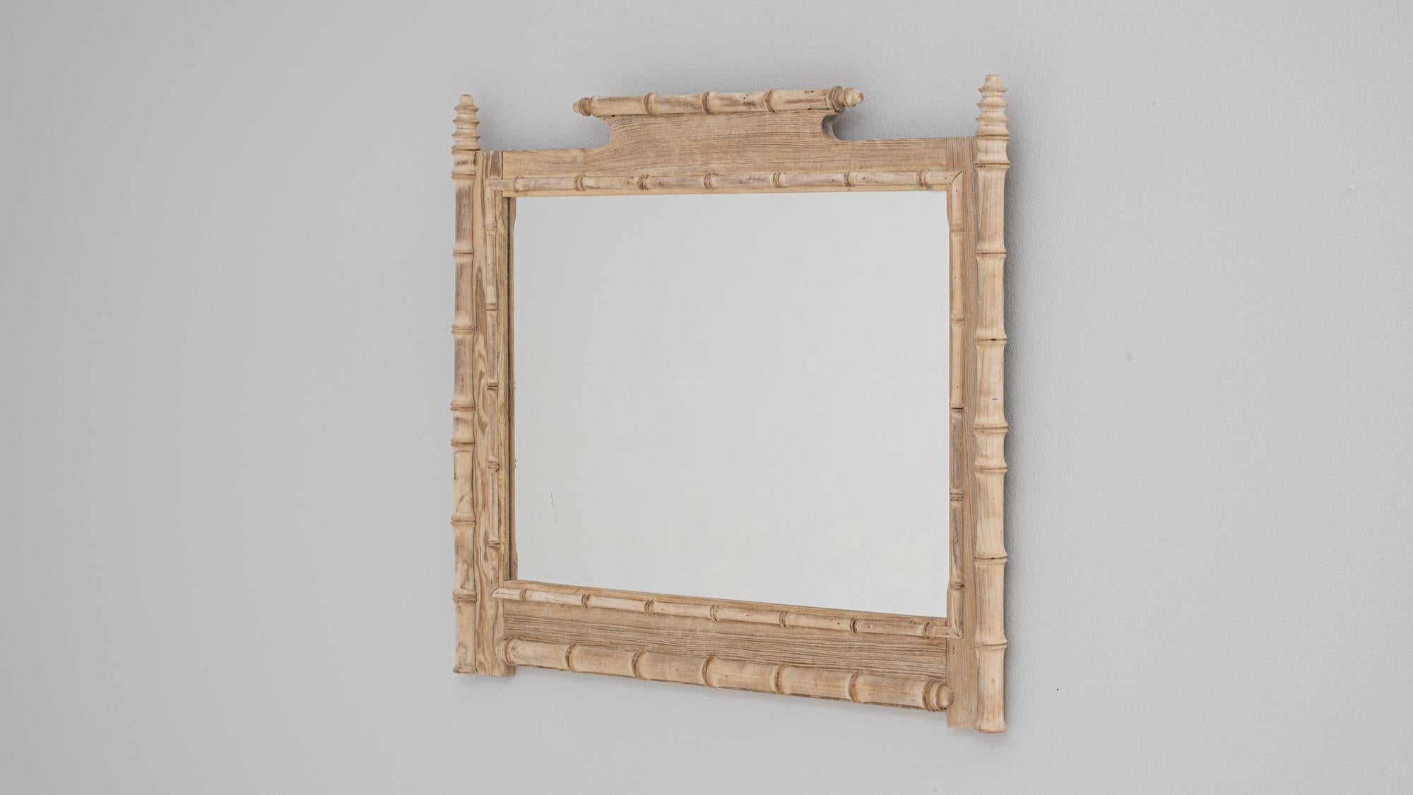 Specchio in Oak francese del 1900 in vendita 1