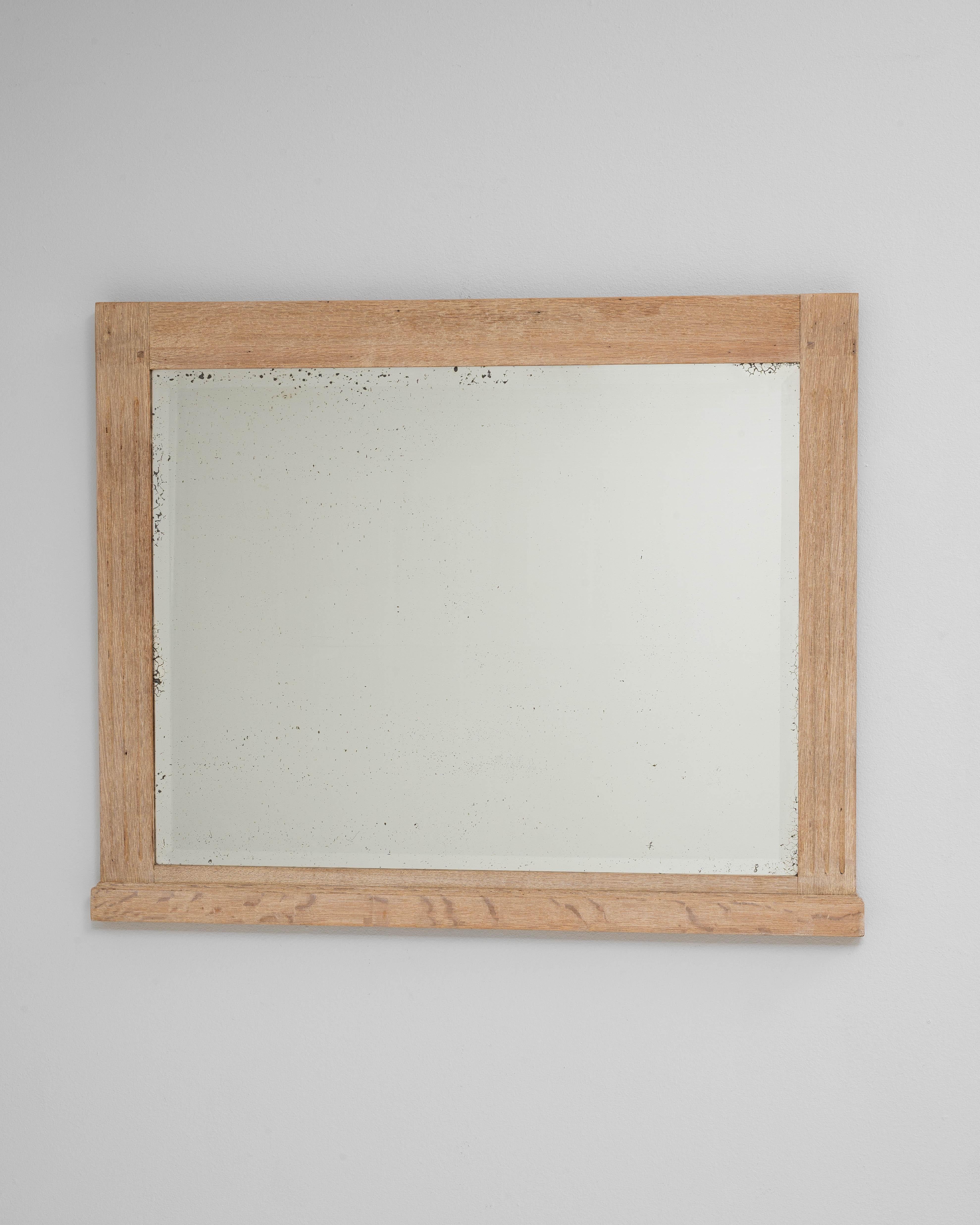 Specchio in Oak francese del 1900 in vendita 1