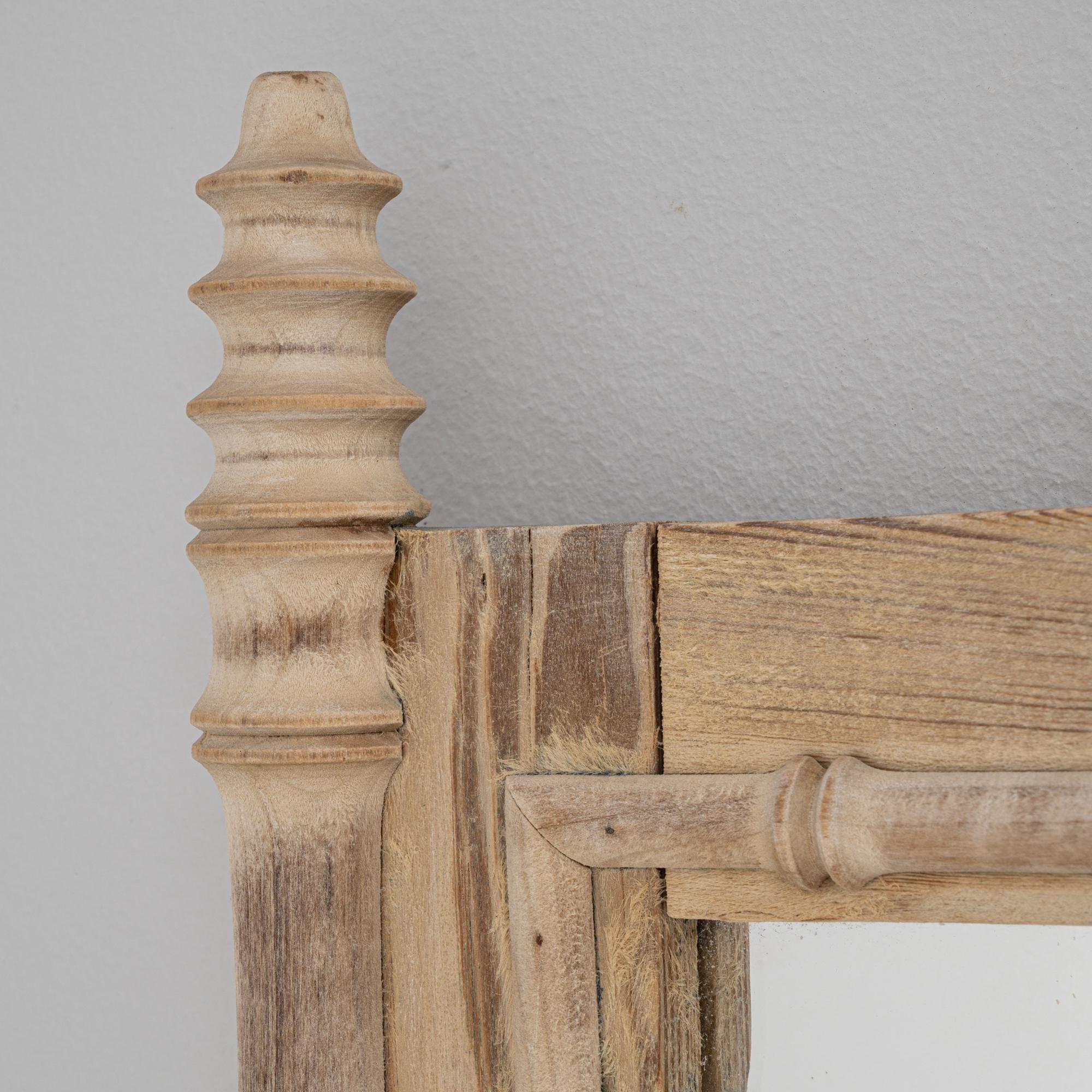 Specchio in Oak francese del 1900 in vendita 2