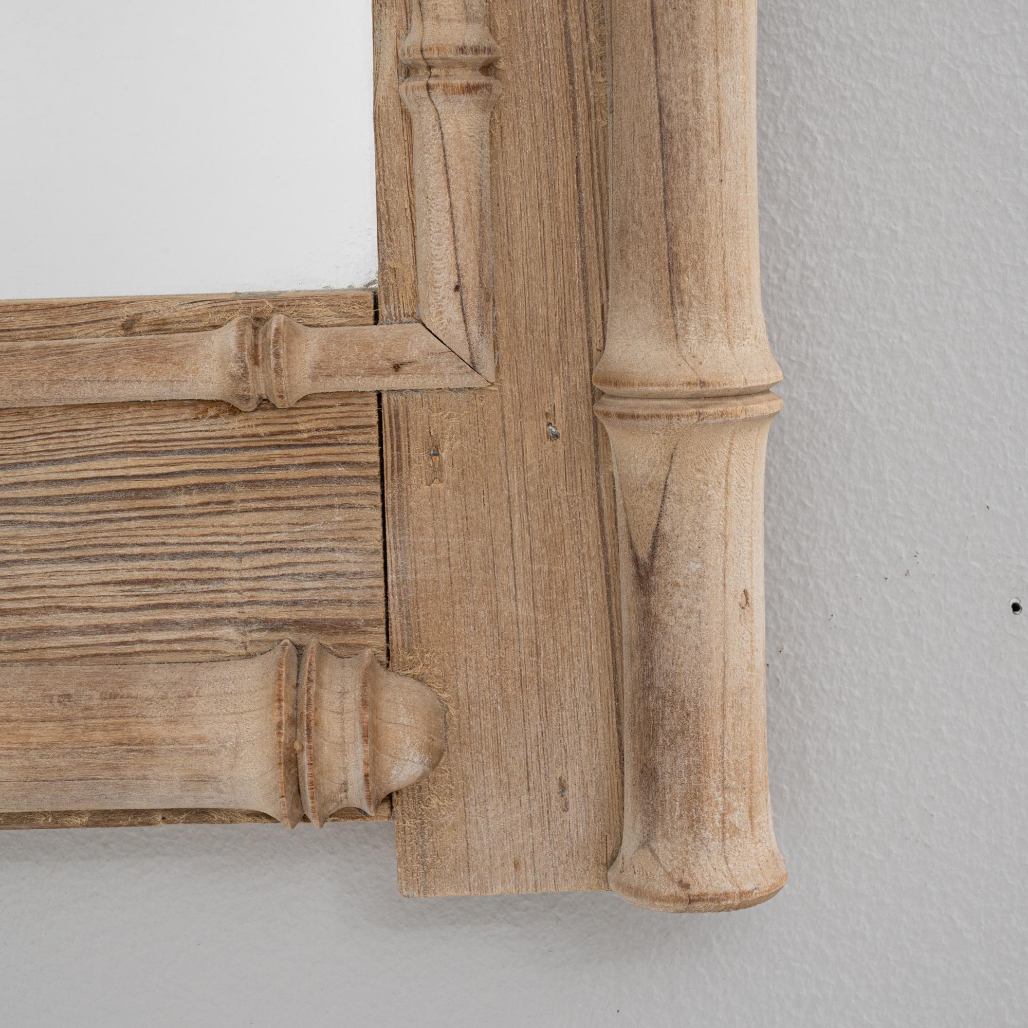 Specchio in Oak francese del 1900 in vendita 3