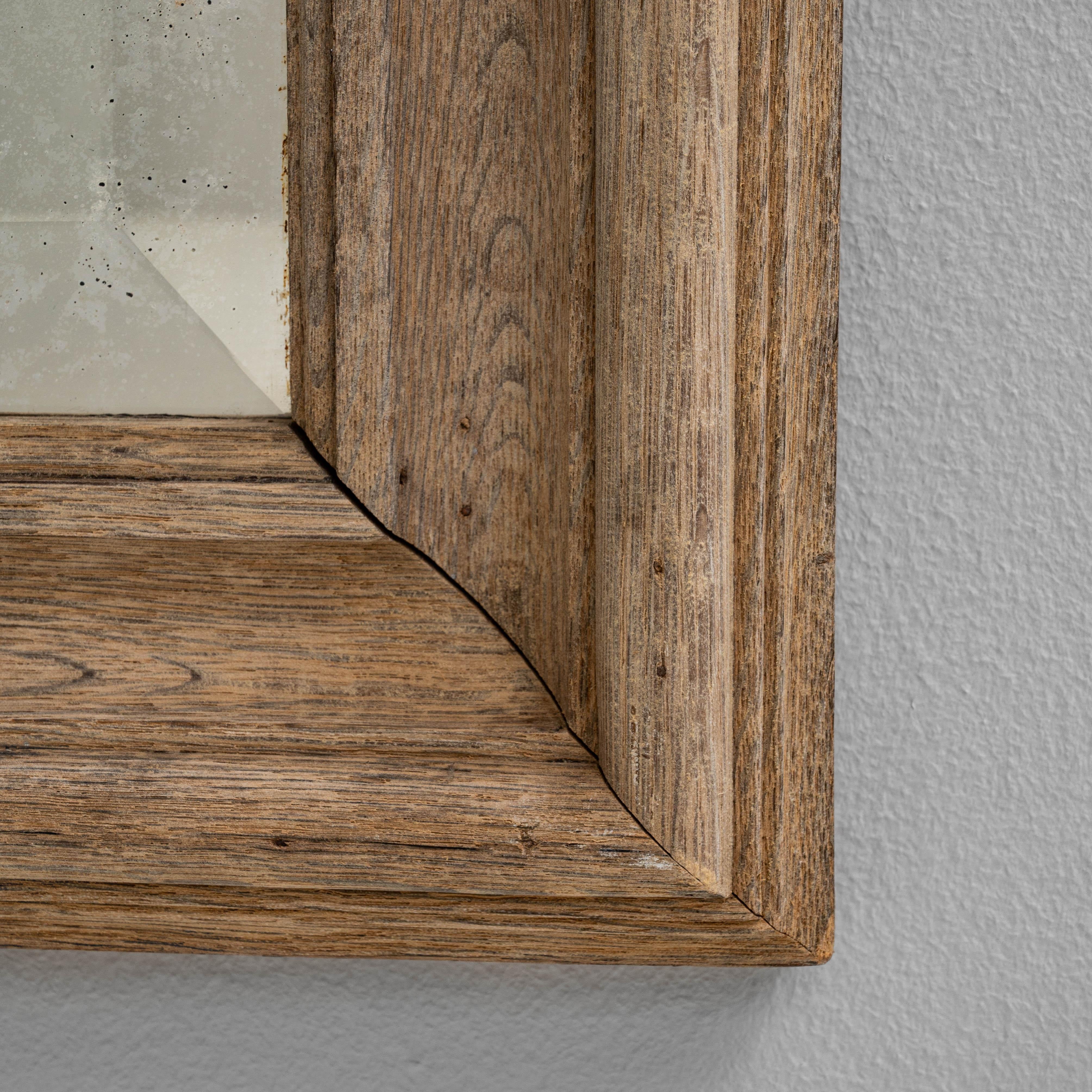 1900s French Oak Mirror 5