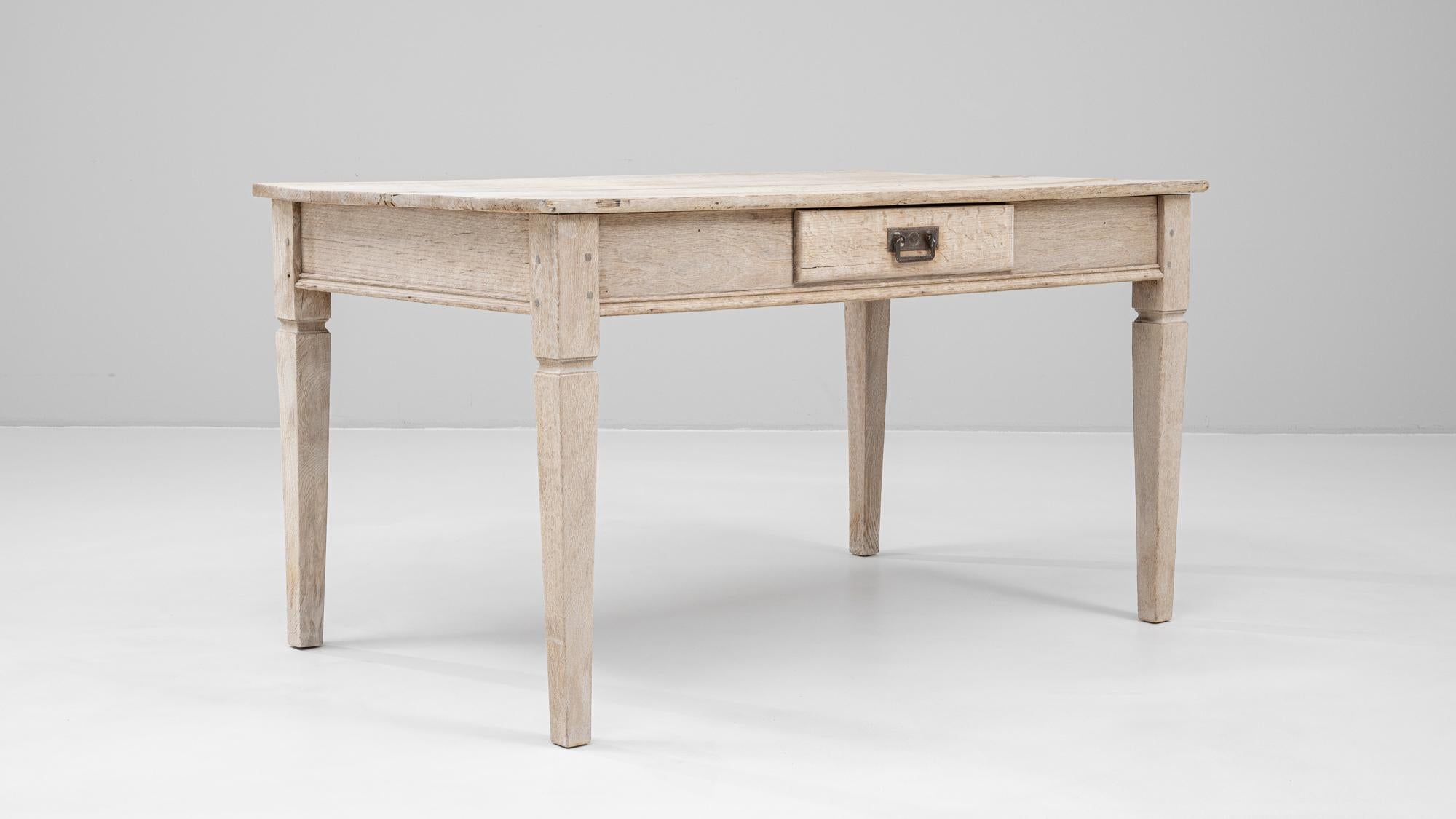 1900s Französisch Oak Tisch im Angebot 1