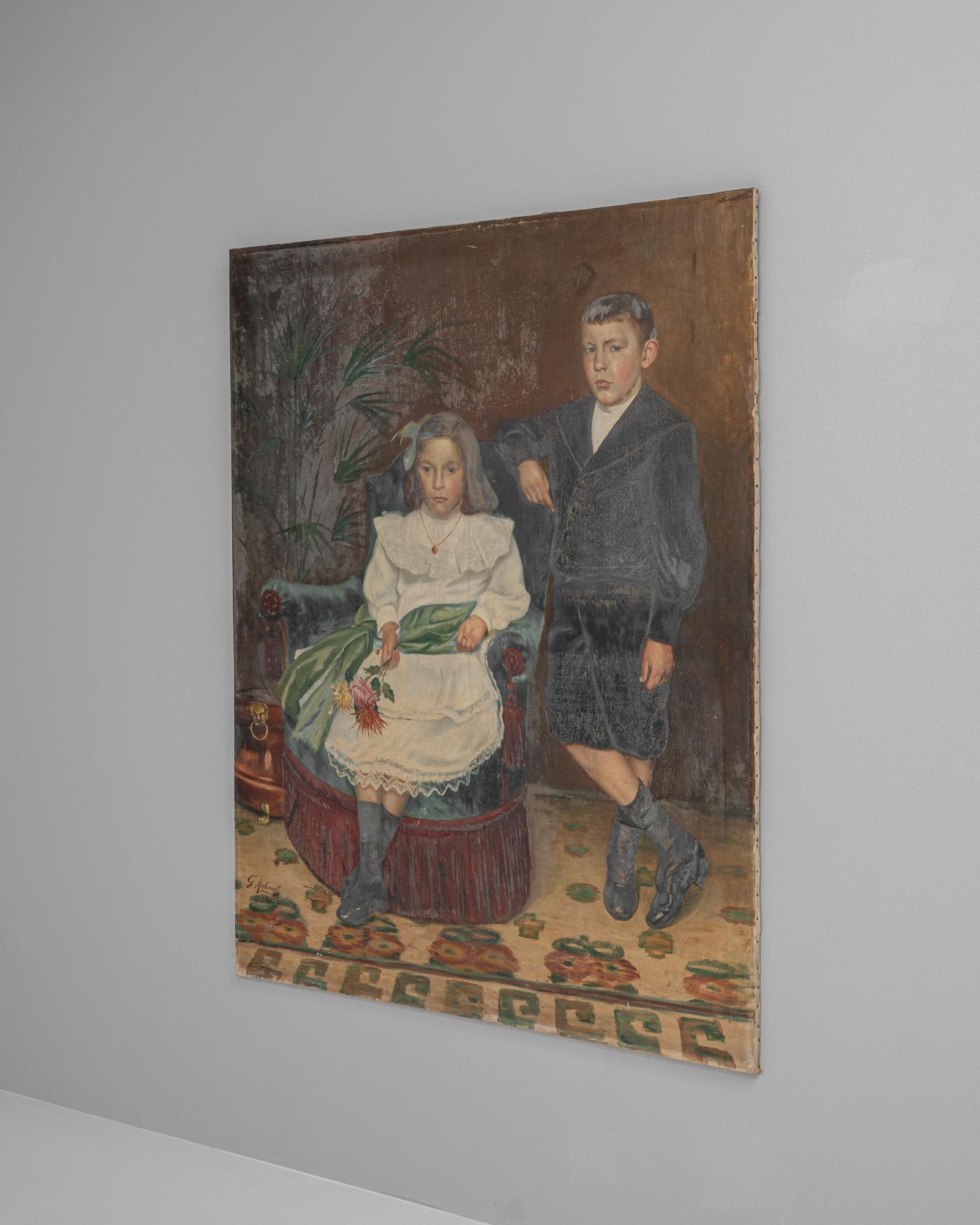 1900s French Painting (Leinwand) im Angebot