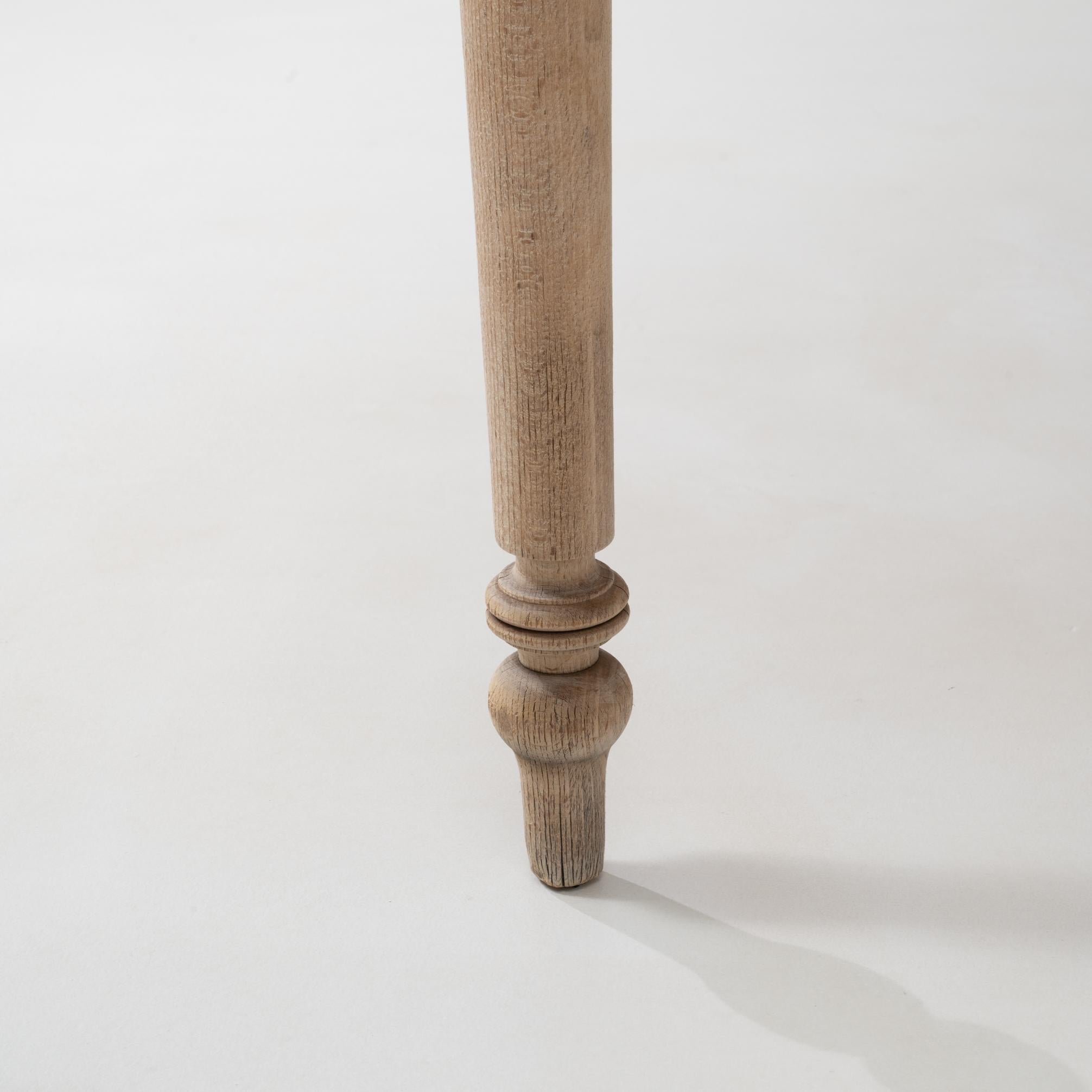 Table de salle à manger en pin français 1900 en vente 3