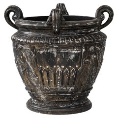1900s French Plaster Vase