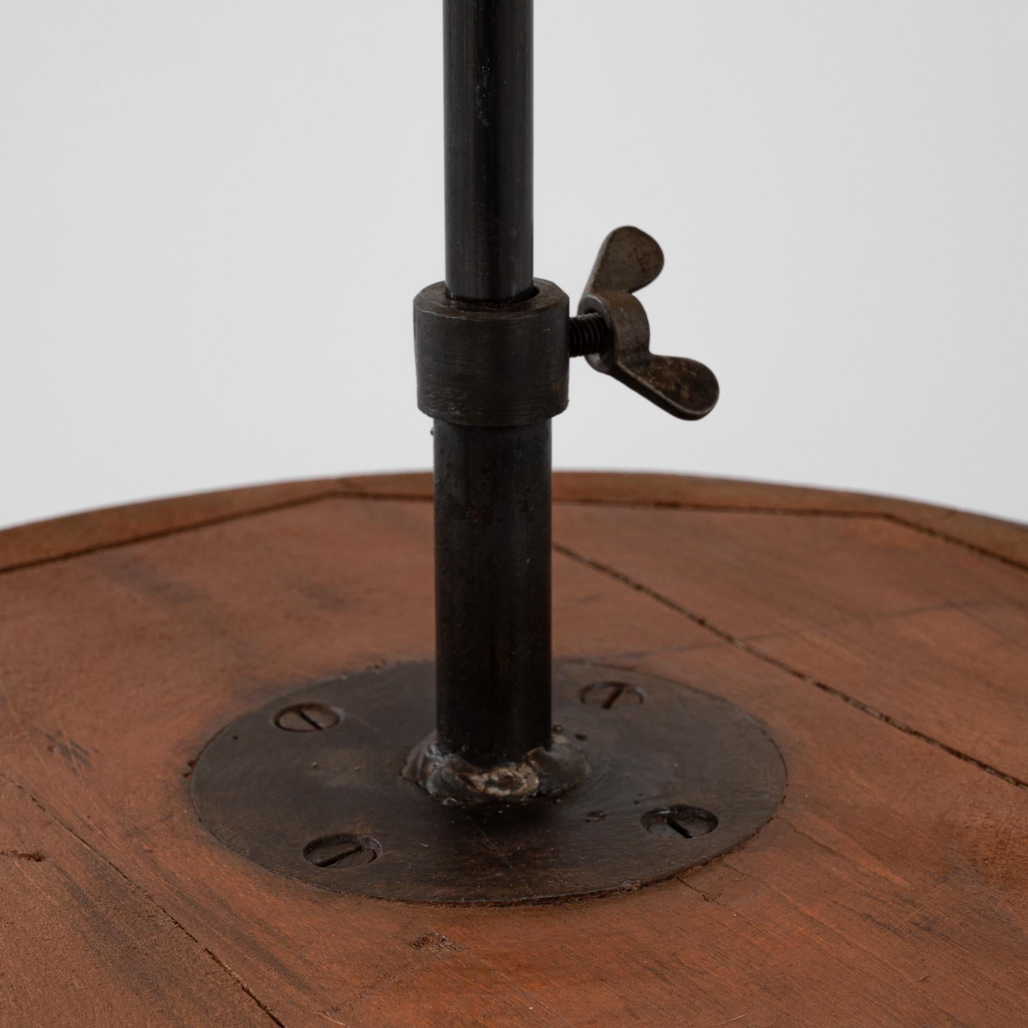 1900s French Roller Organ Lamp For Sale 5