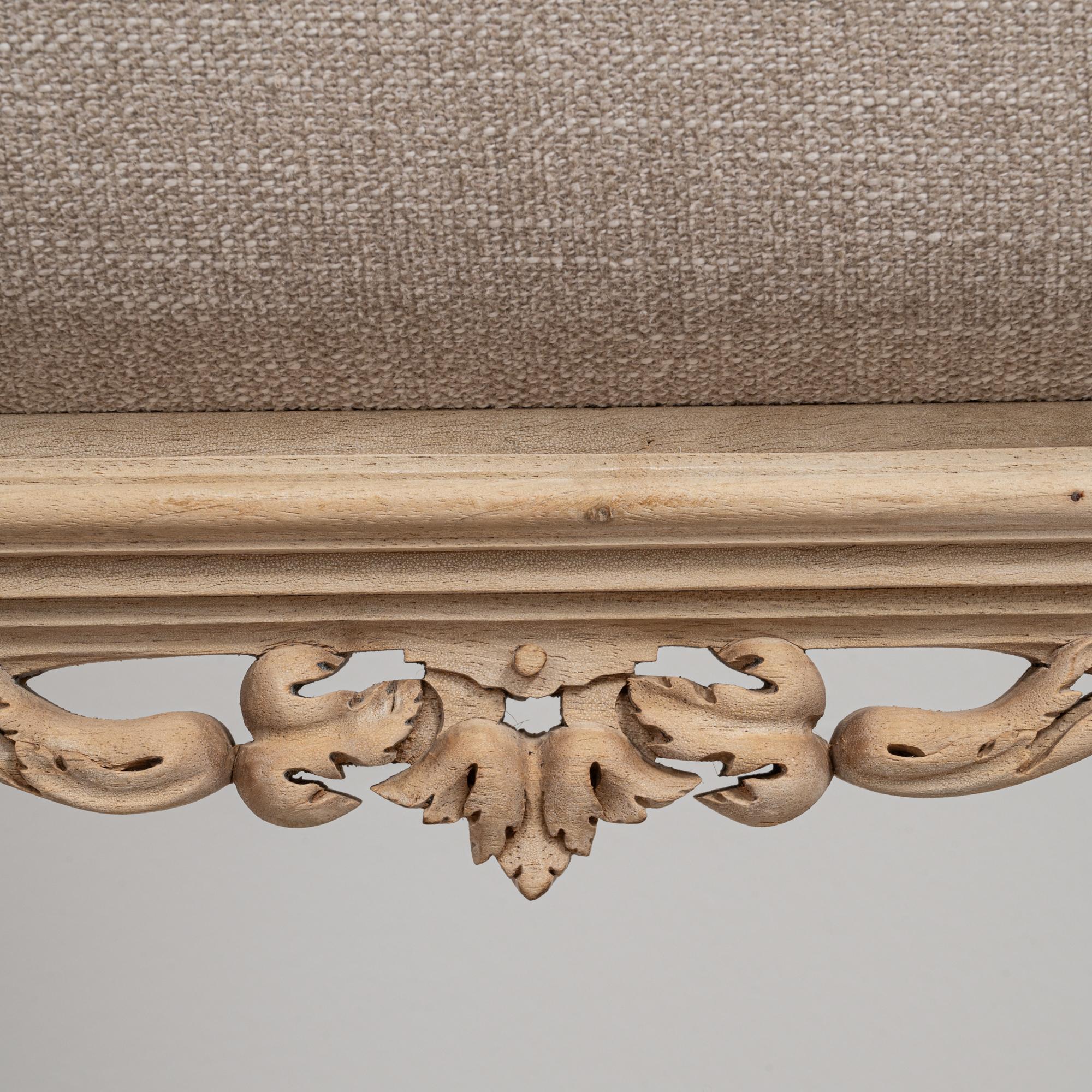 Set di cinque sedie da pranzo imbottite Luigi XVI del 1900 in Francia in vendita 1