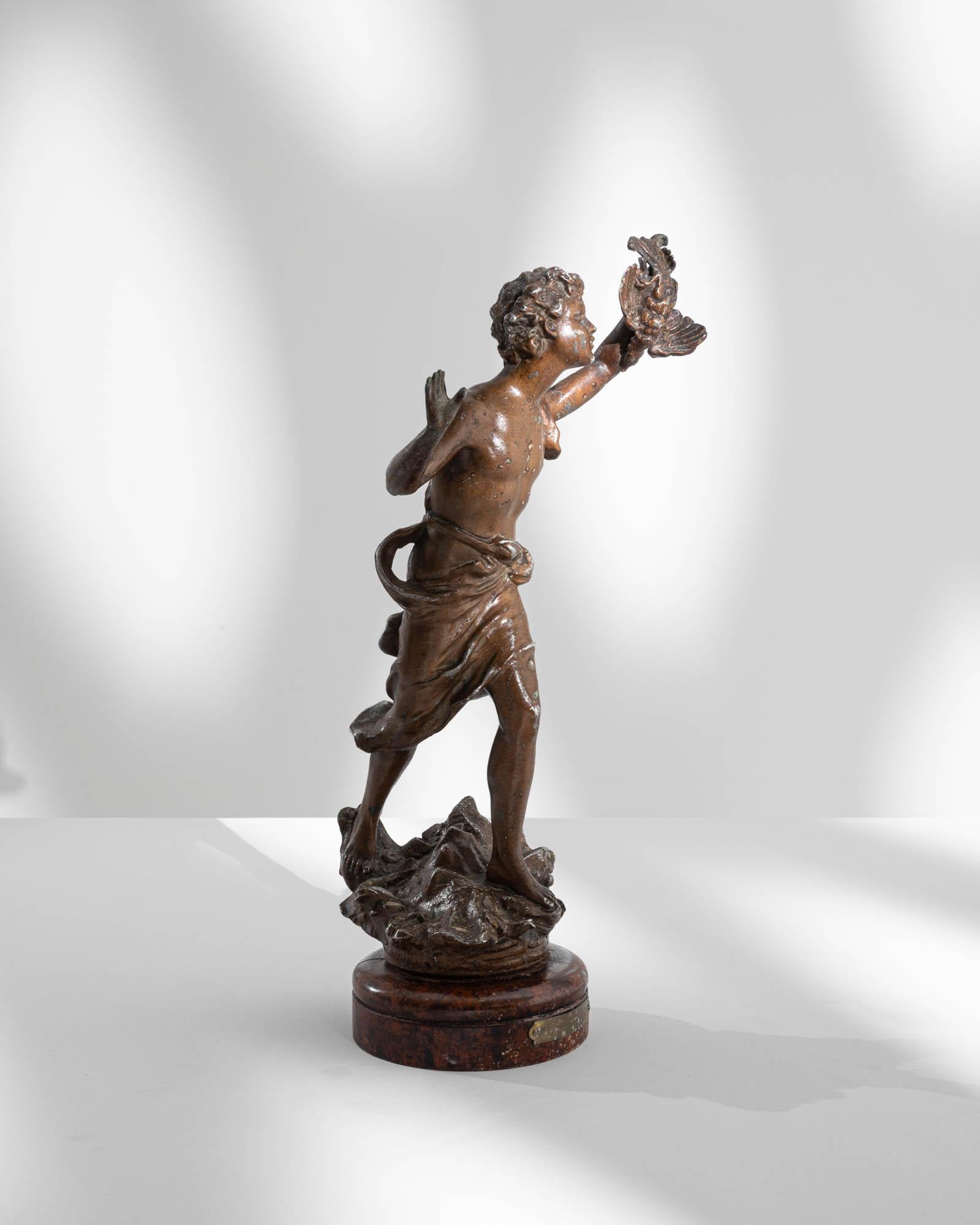 Début du 20ème siècle Figurine française en étain des années 1900 en vente