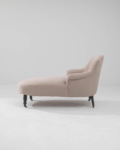 1900s French Upholstered Daybed on Wheels