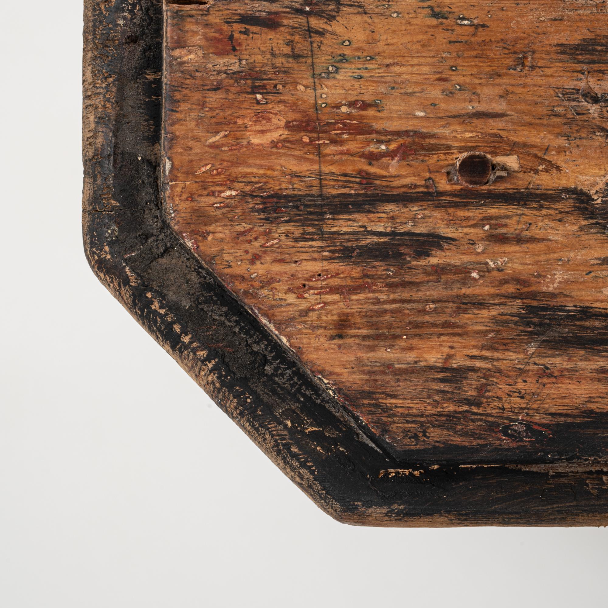 Bar francese del 1900 in Wood Patinato in vendita 4