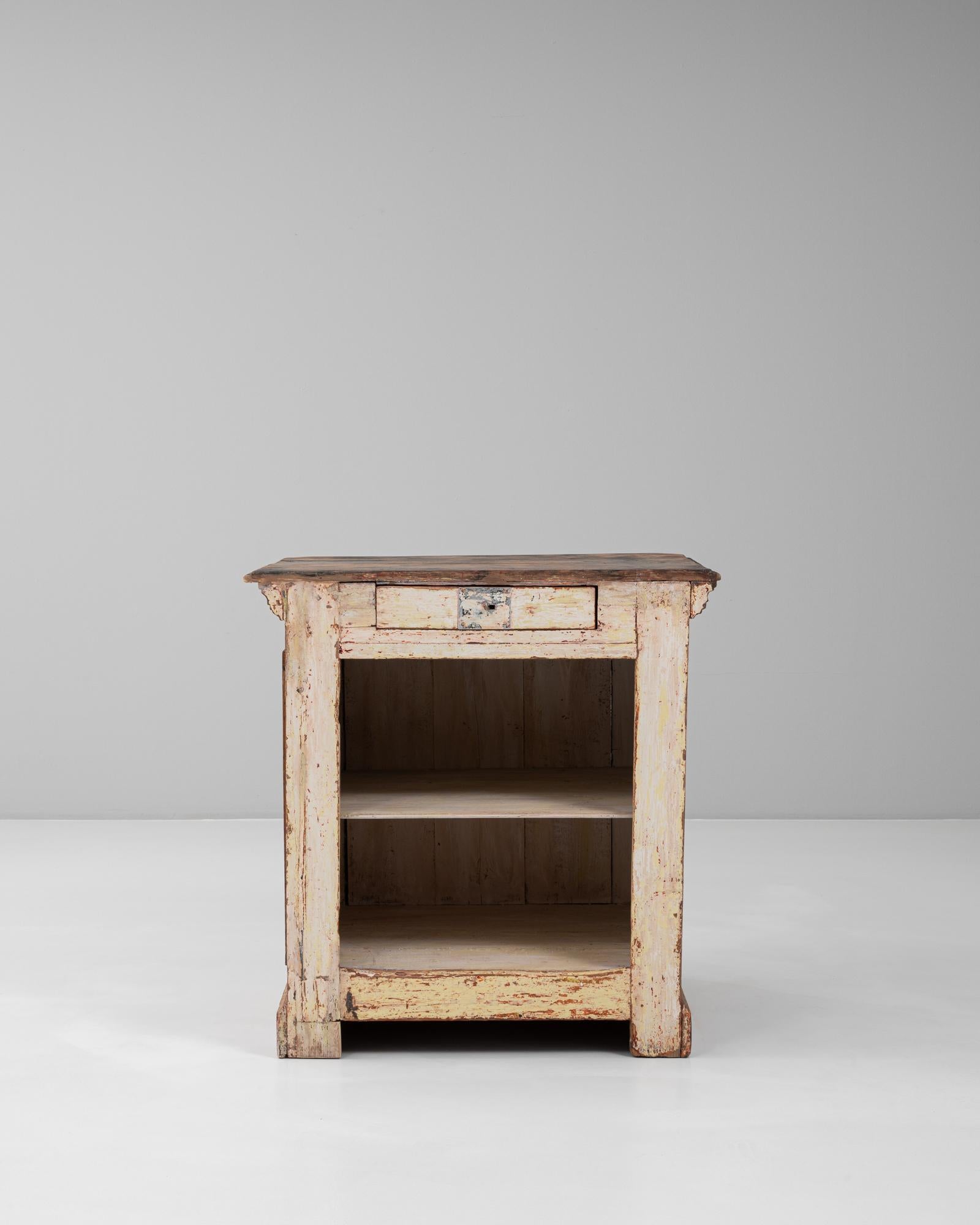 Bar francese del 1900 in Wood Patinato in vendita 5