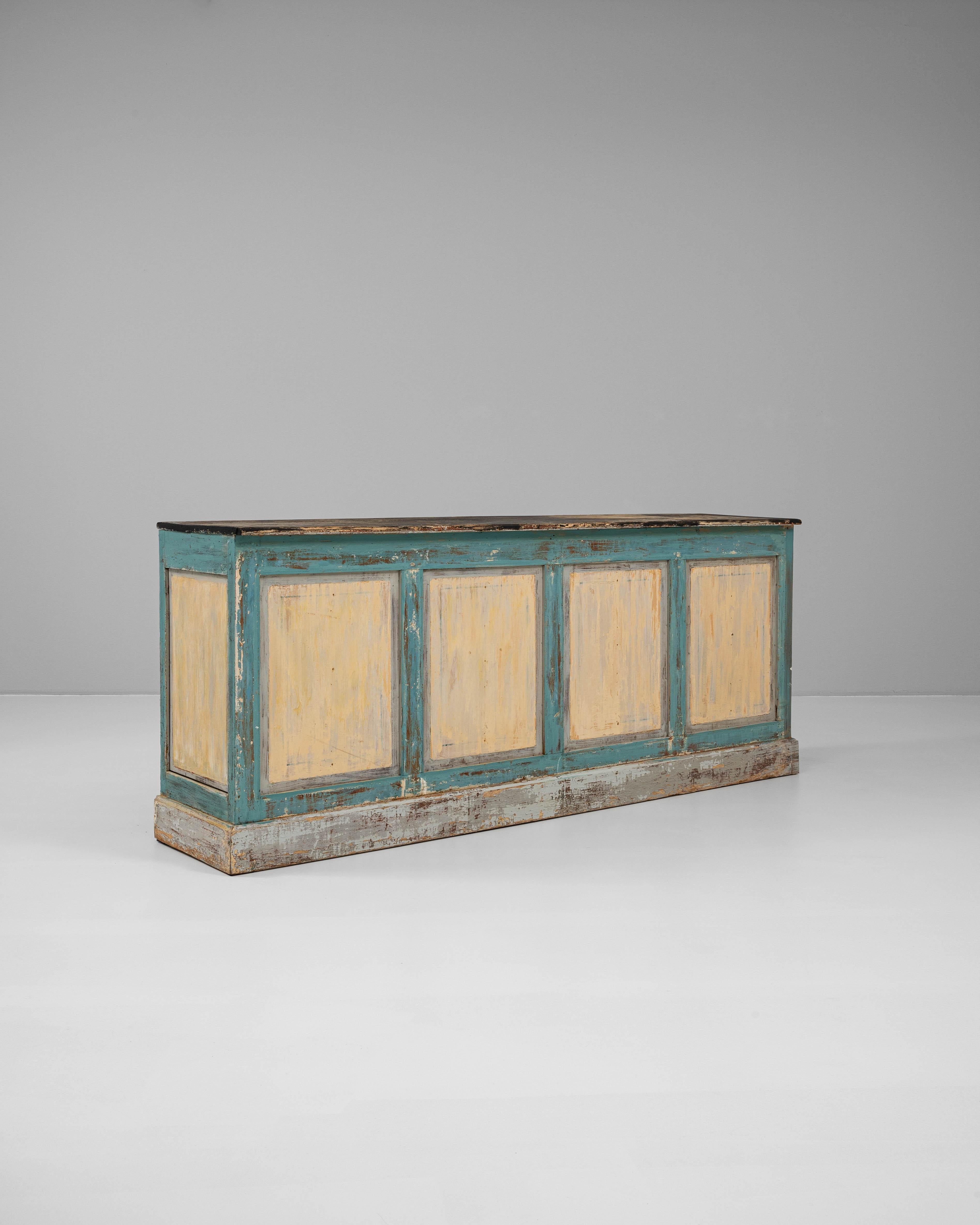 Bar francese del 1900 in Wood Patinato in vendita 1