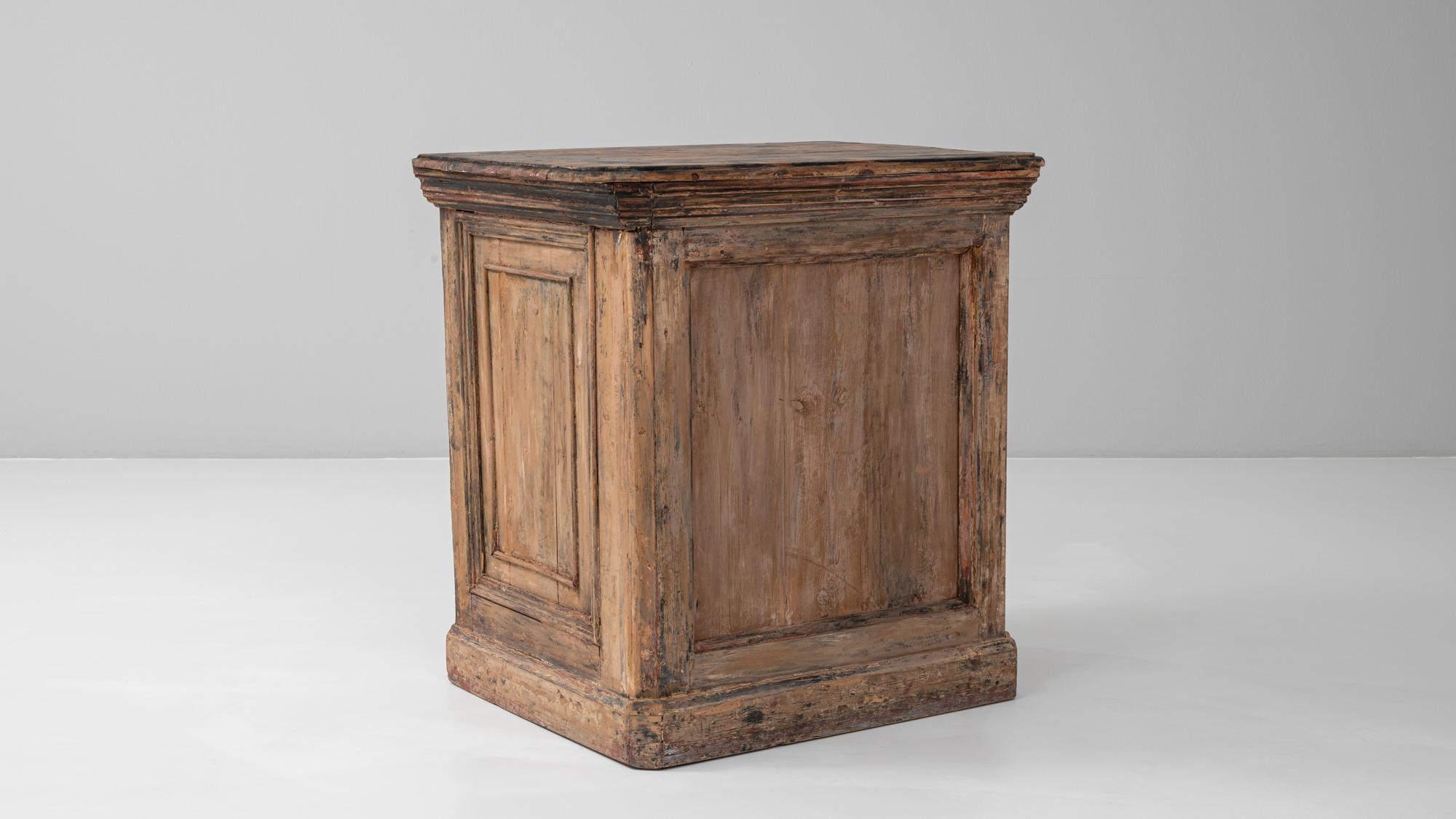 Bar francese del 1900 in Wood Patinato in vendita 1