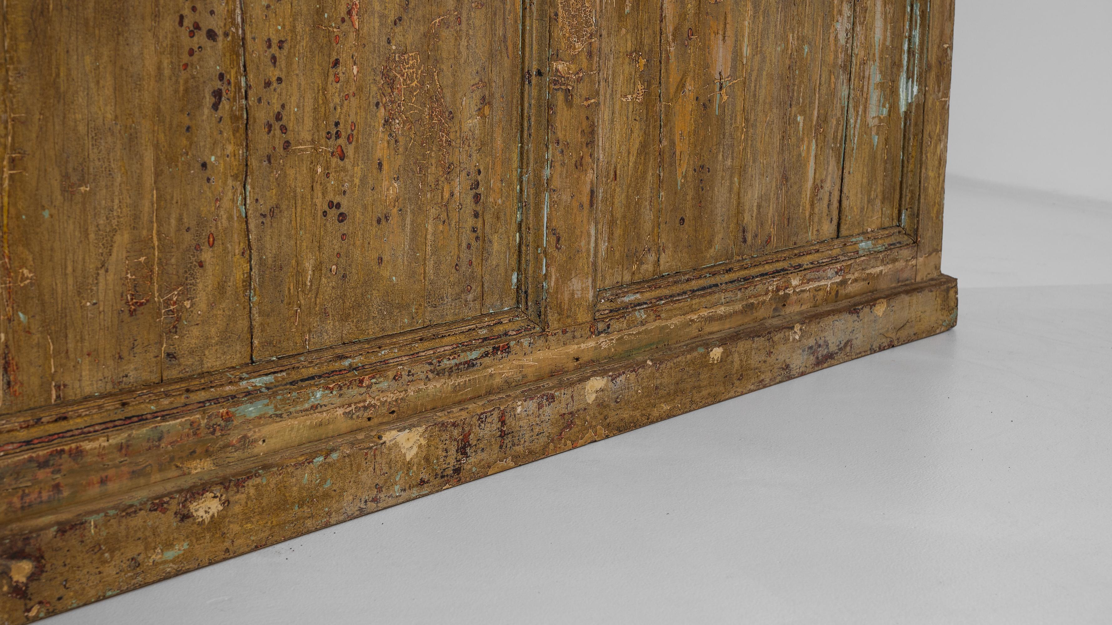 1900s French Wood Patinated Bar For Sale 5