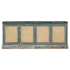 1900s French Wood Patinated Bar