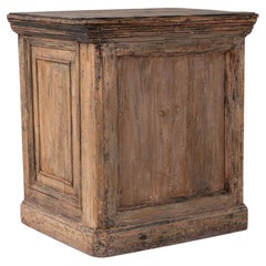 1900s French Wood Patinated Bar