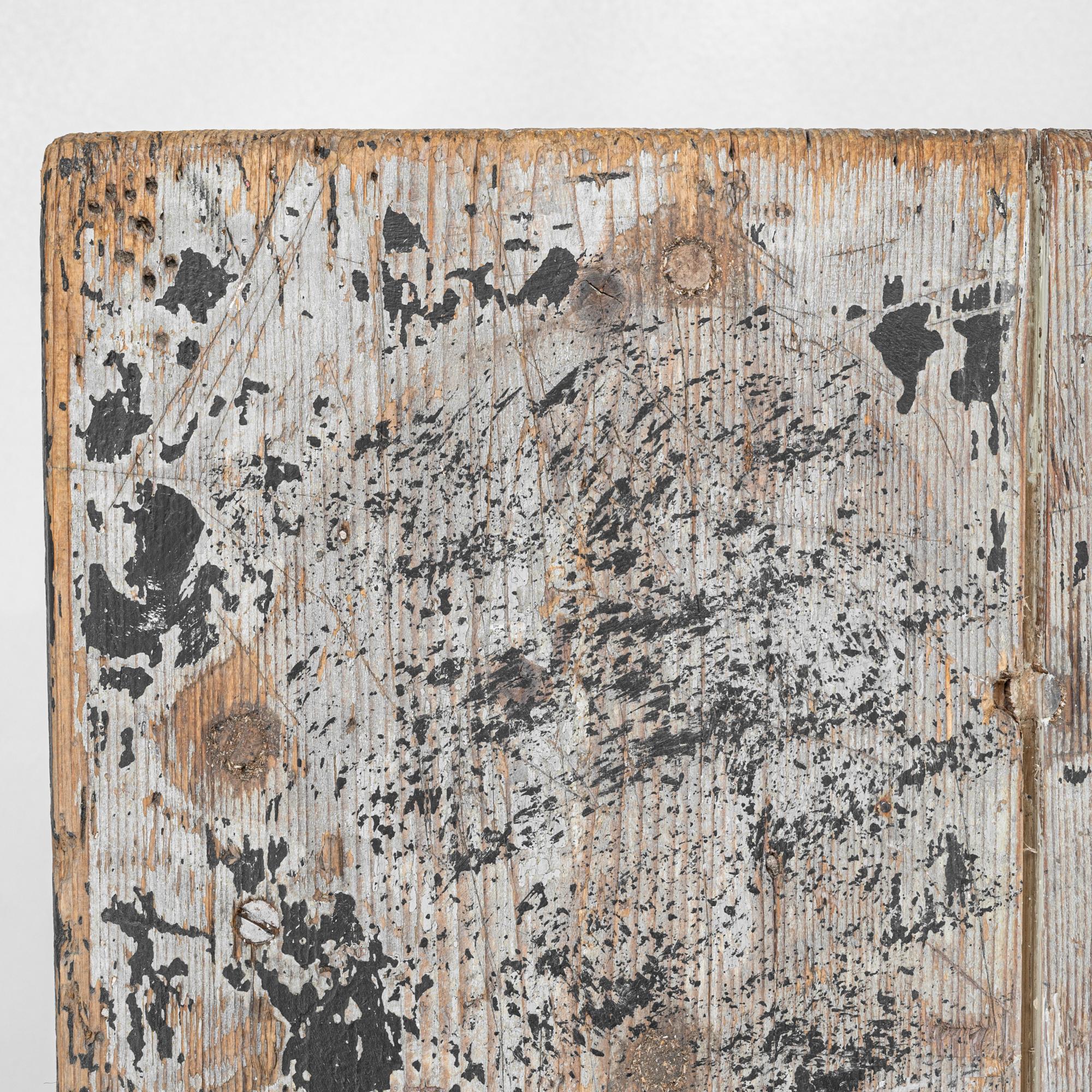 Table de salle à manger en bois patiné français des années 1900 en vente 2