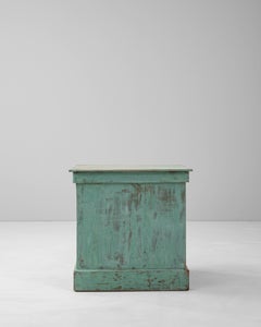 1900s French Wood Patinated Pedestal