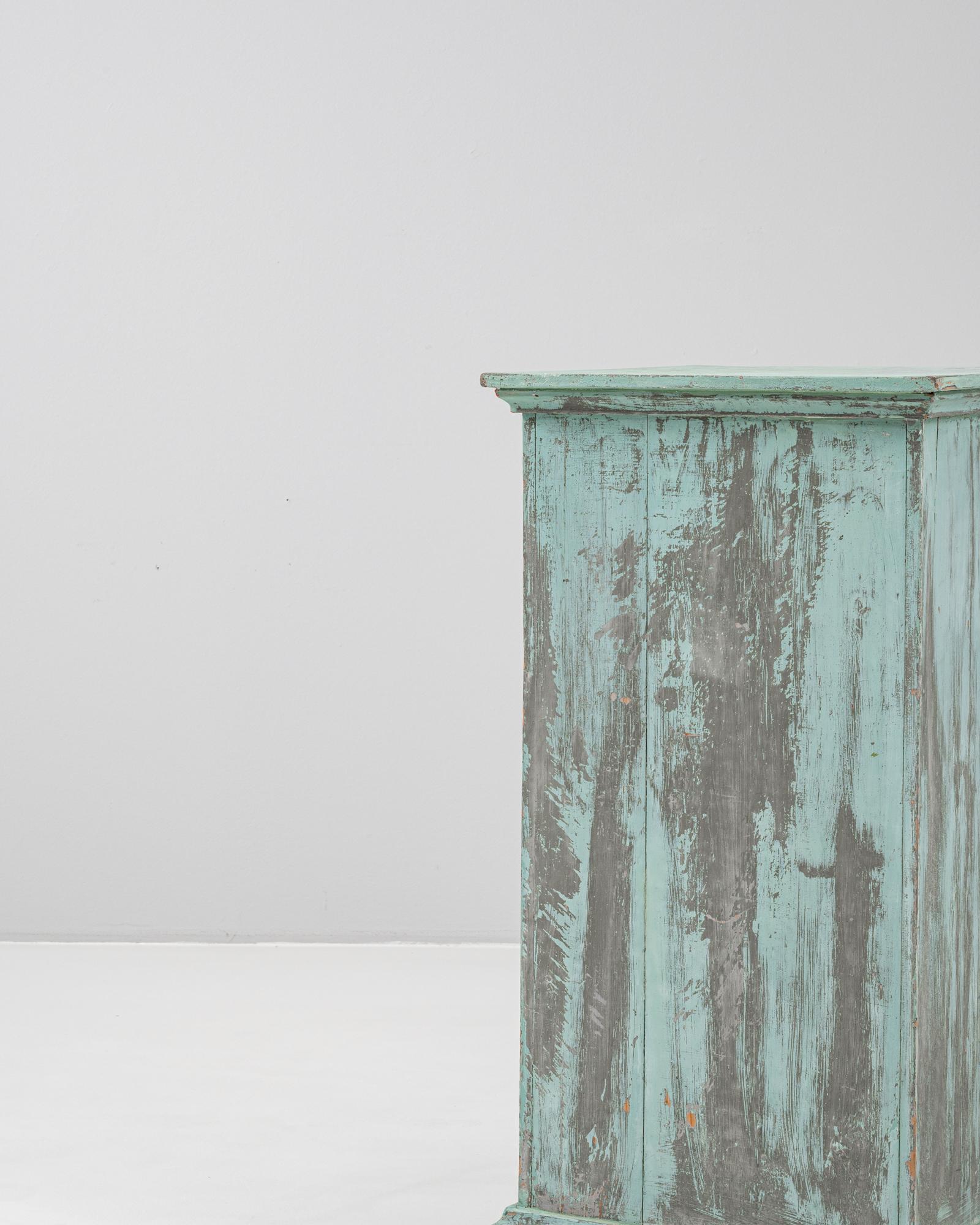 1900s French Wood Patinated Pedestal For Sale 2