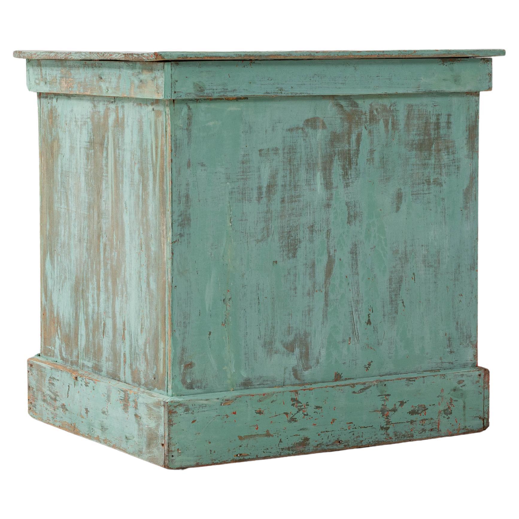 1900s French Wood Patinated Pedestal