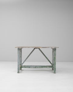 1900s French Wood Patinated Table