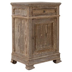 1900s French Wooden Bedside Table