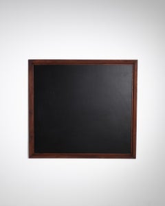 Tableau noir en bois français des années 1900