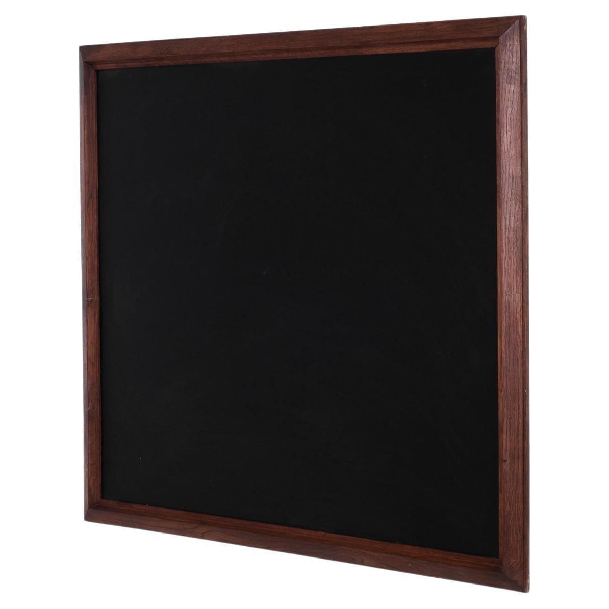 1900s French Wooden Black Board For Sale