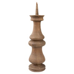 Used 1900s French Wooden Candlestick