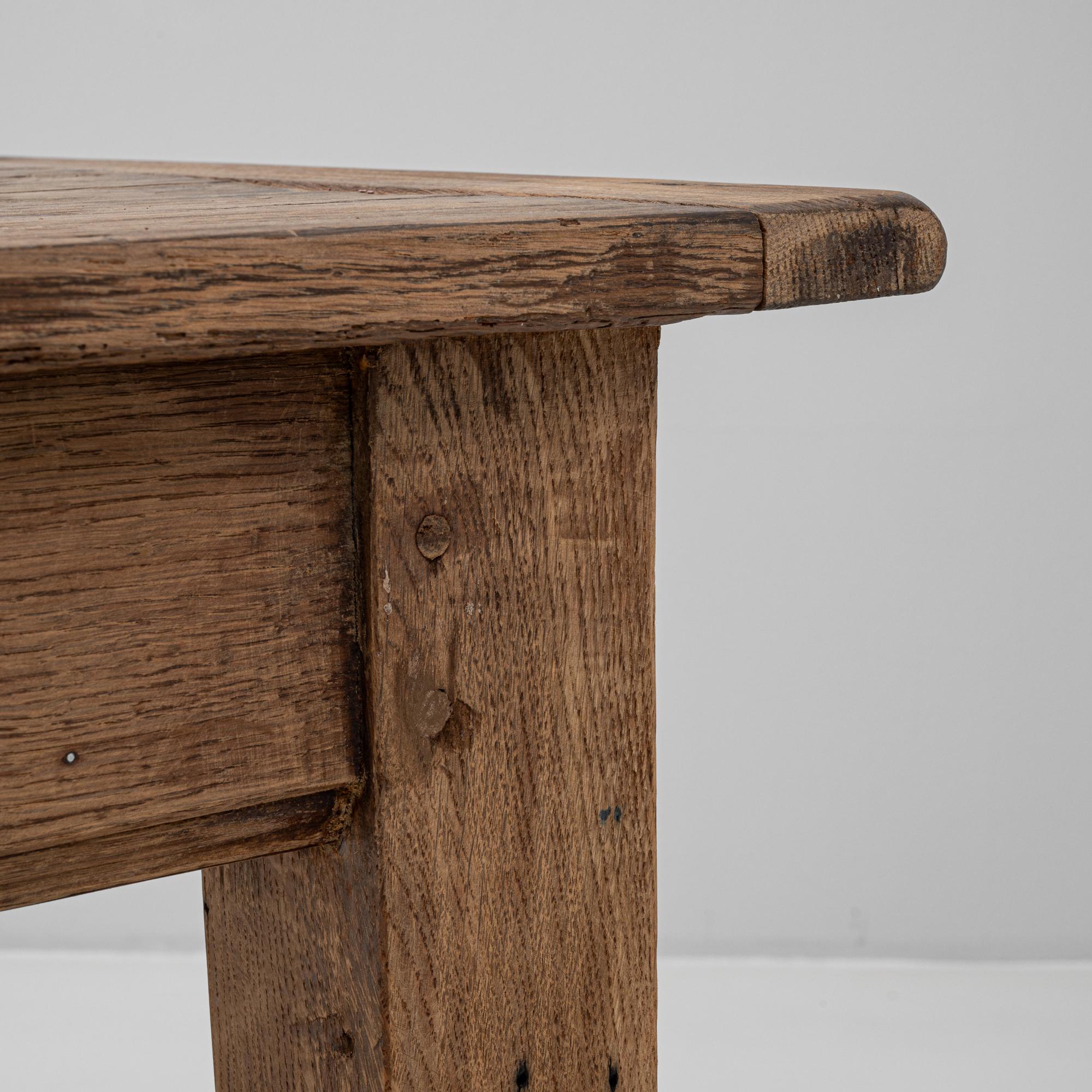 Table de salle à manger en bois français 1900 en vente 4