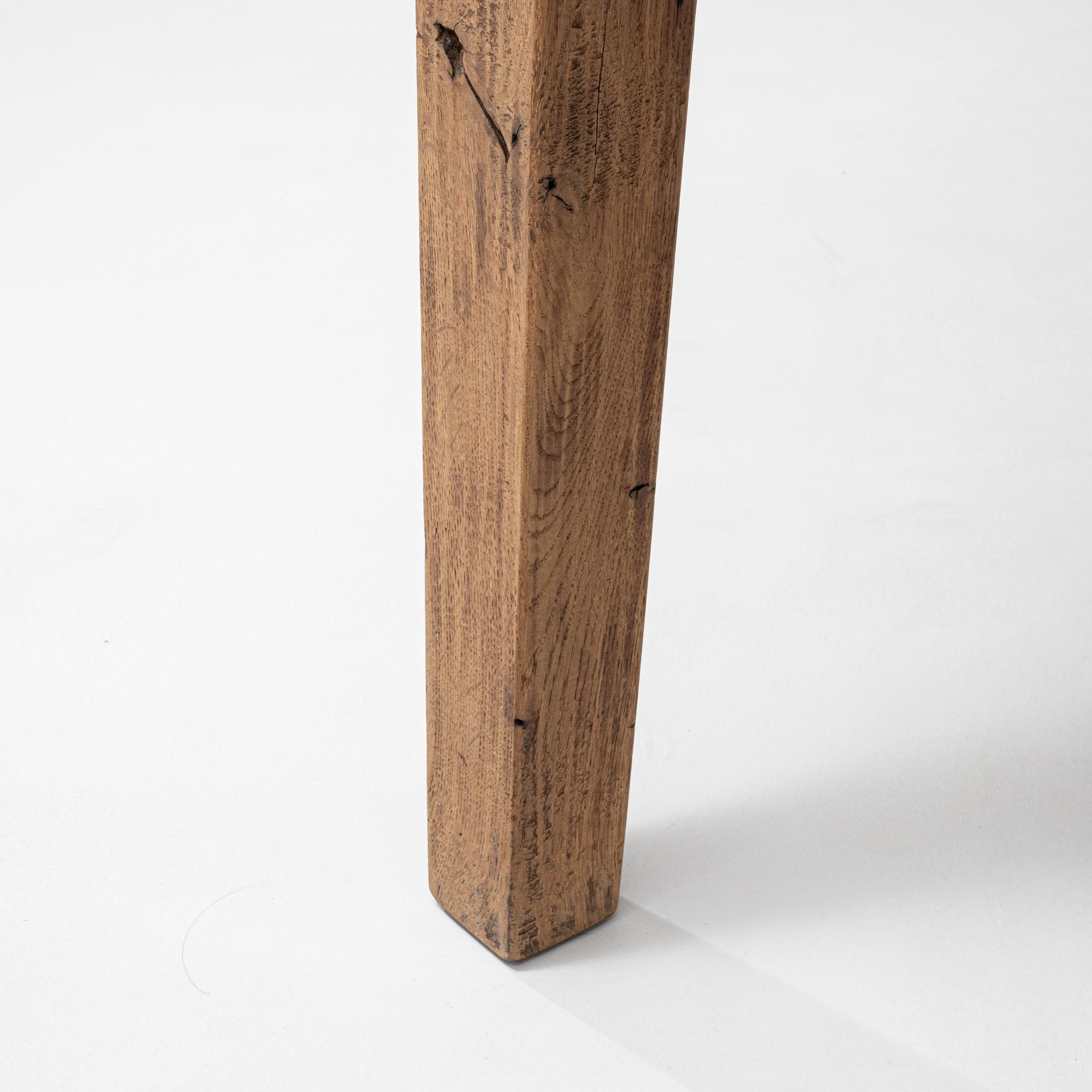 Table de salle à manger en bois français 1900 en vente 6