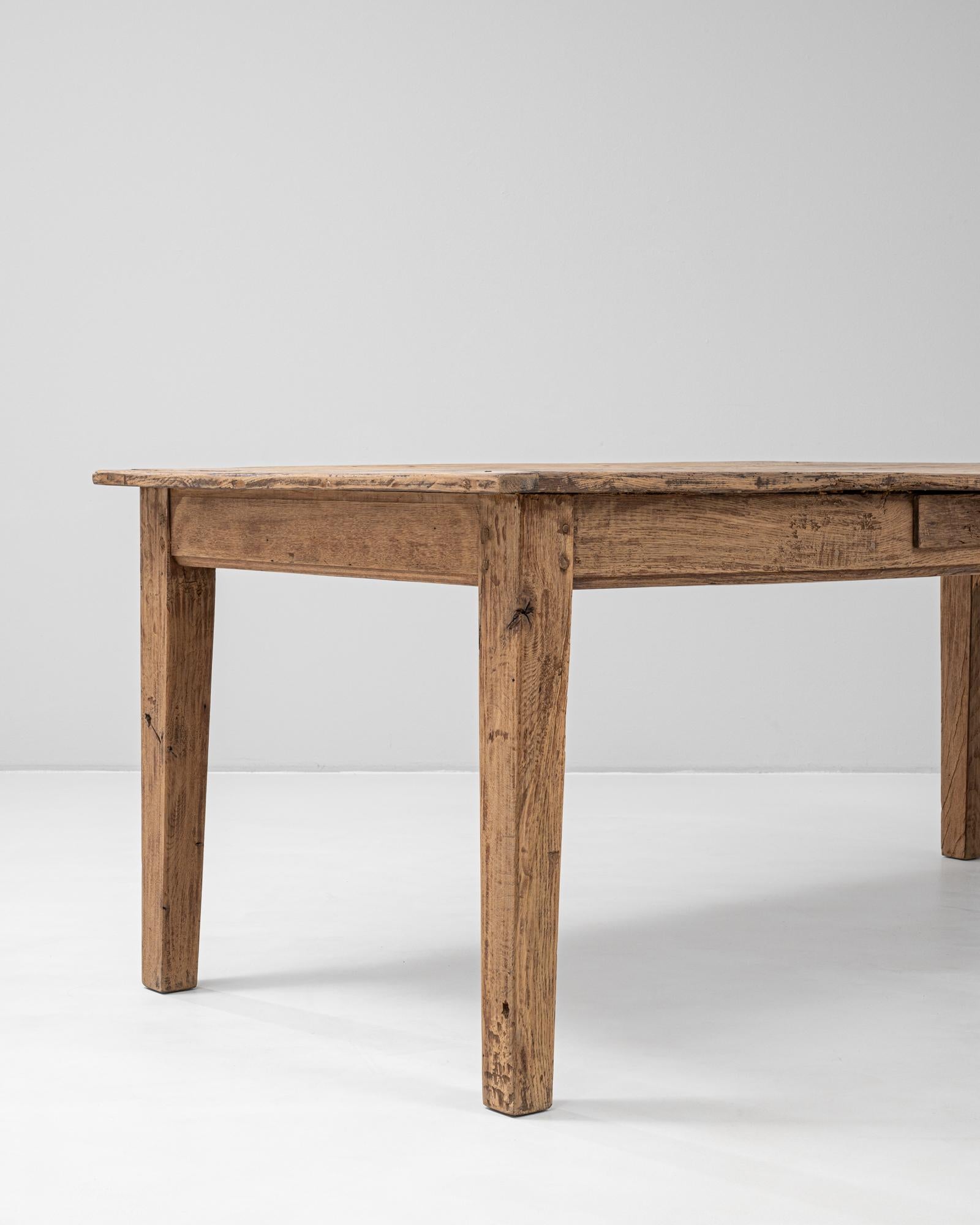 Table de salle à manger en bois français 1900 en vente 2