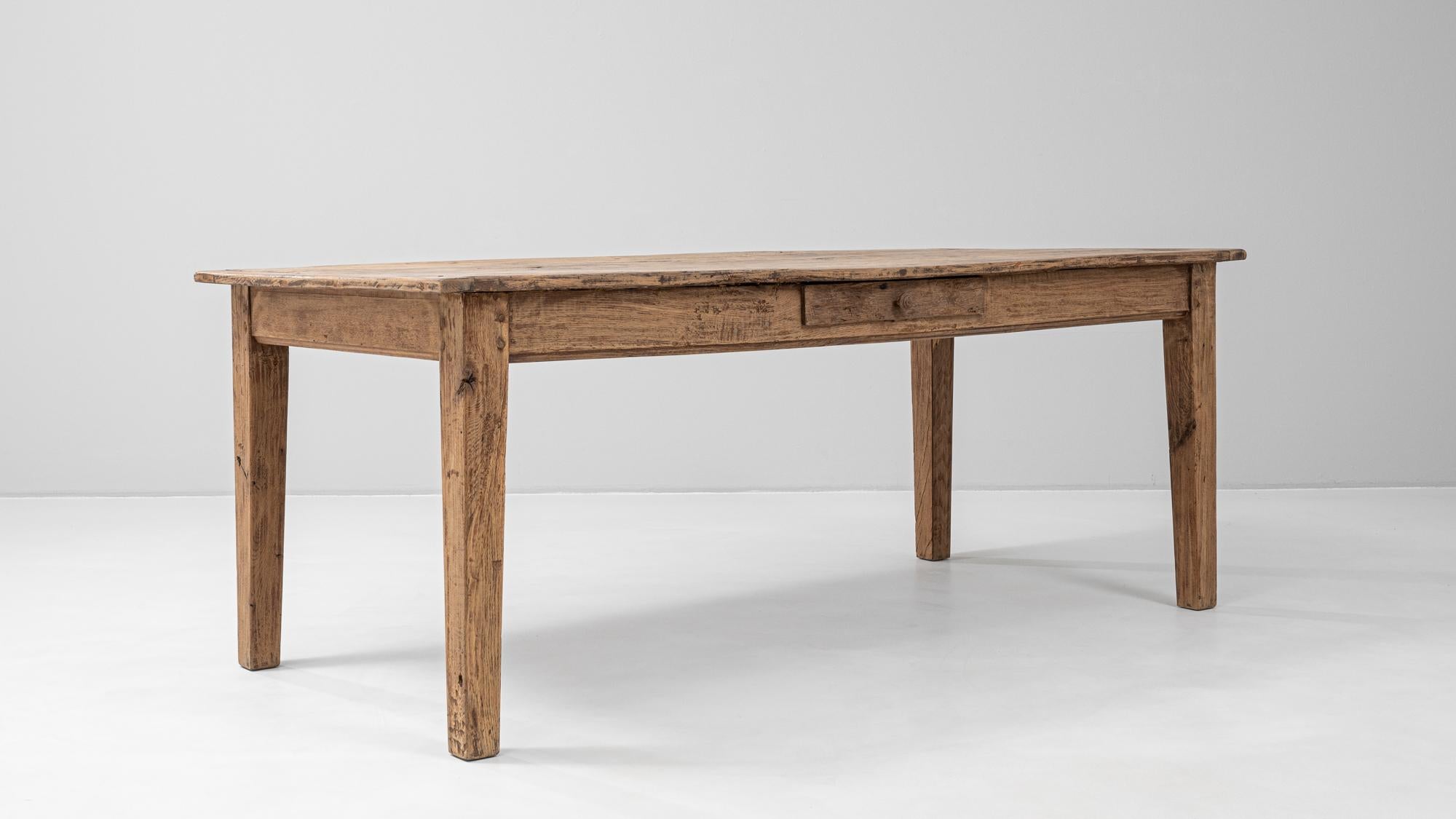 Table de salle à manger en bois français 1900 en vente 3