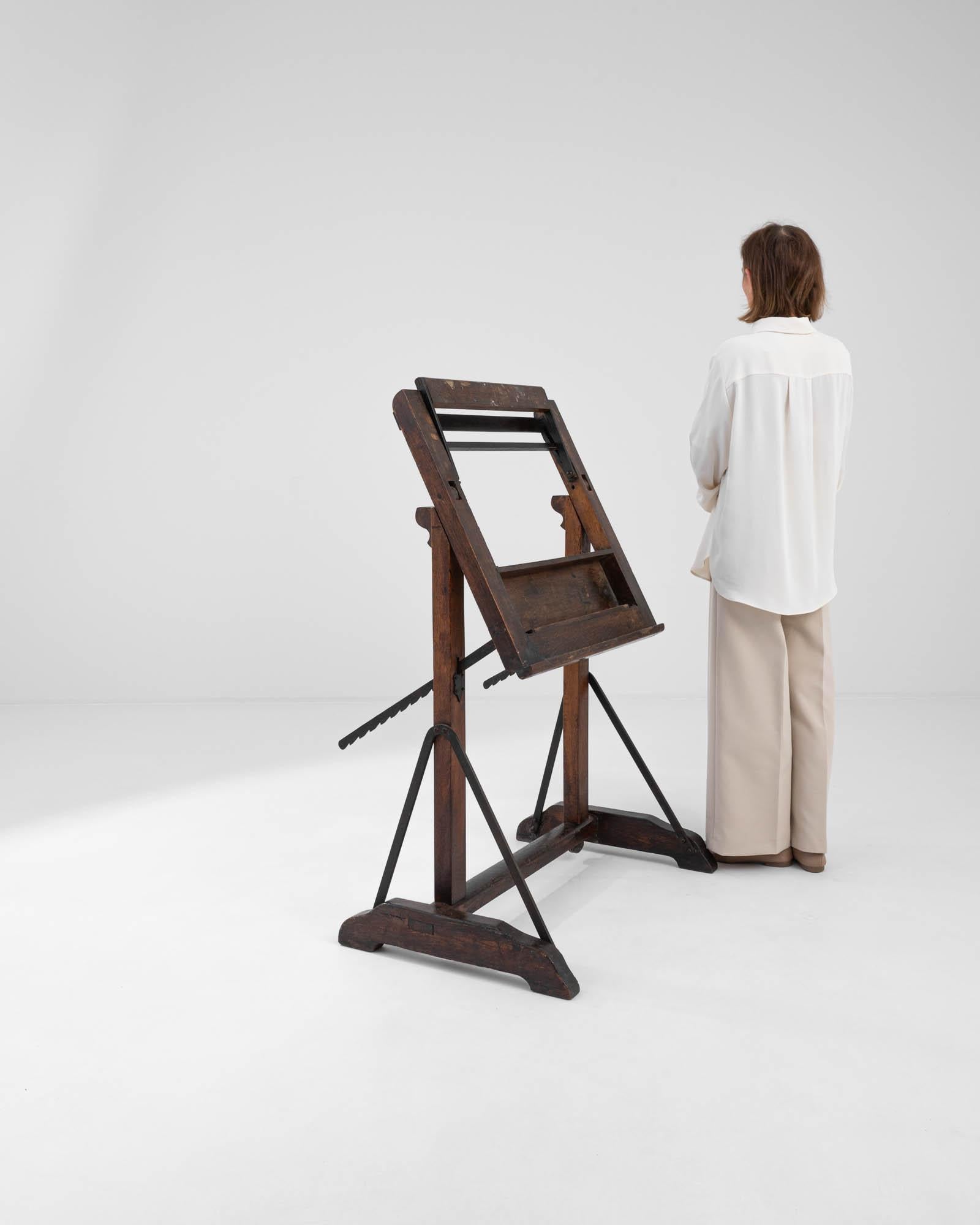Early 20th Century 1900s French Wooden Easel