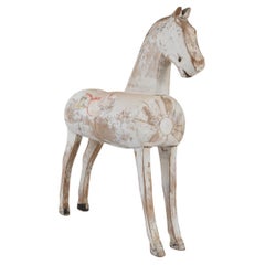 Used 1900s French Wooden Horse