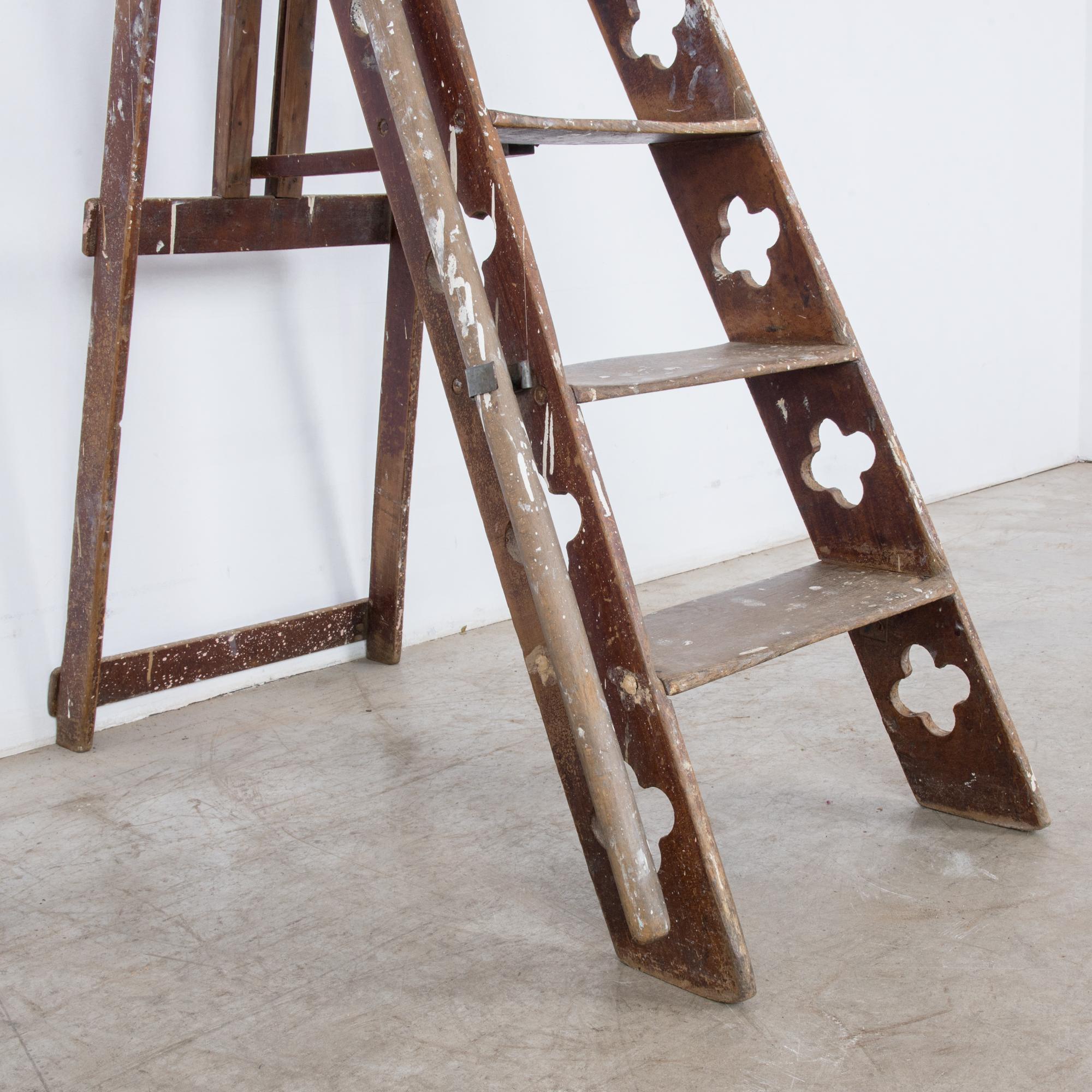 1900s French Wooden Ladder 5