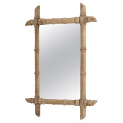 1900s French Wooden Mirror
