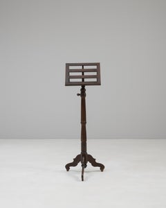 1900s French Wooden Music Stand